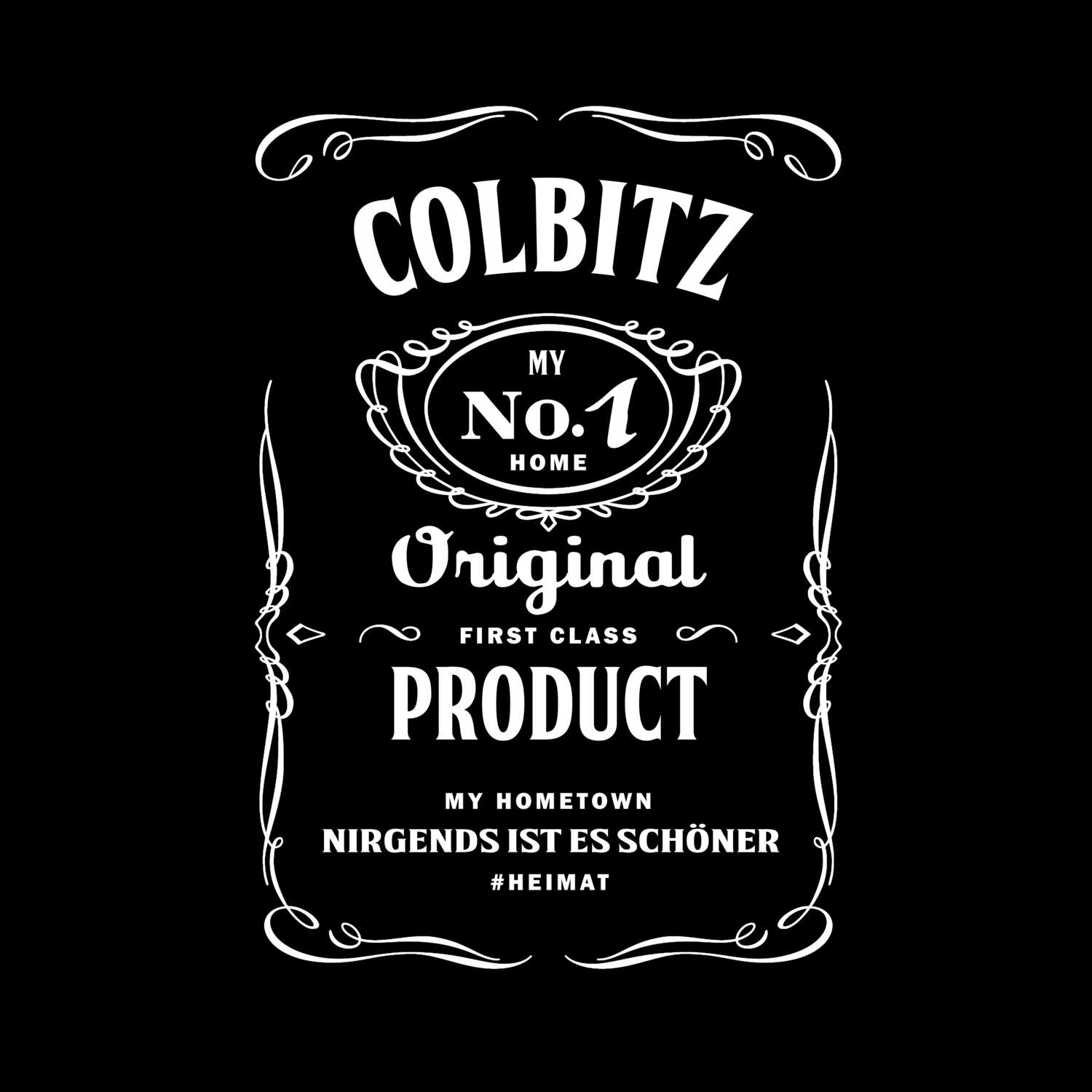 T-Shirt »Jackie« für den Ort »Colbitz«