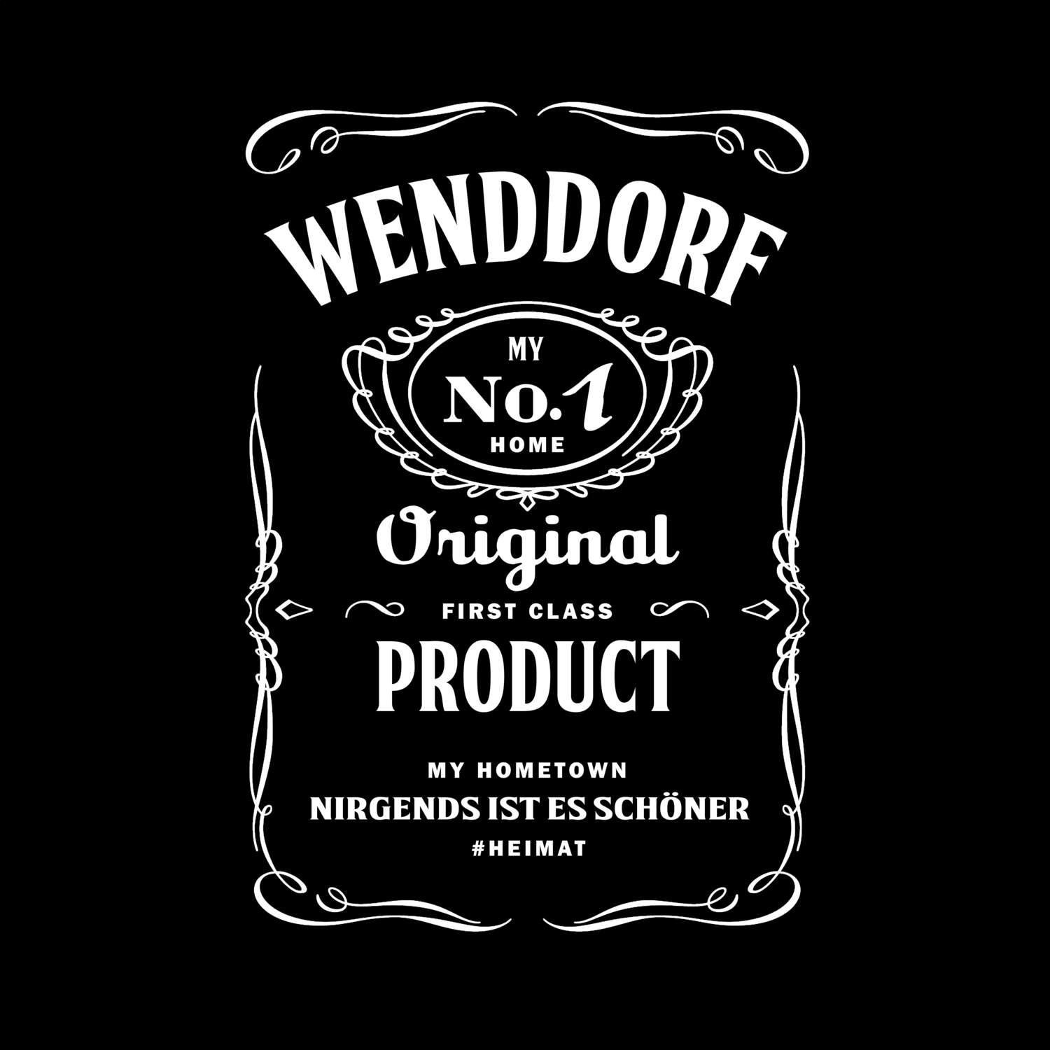 T-Shirt »Jackie« für den Ort »Wenddorf«