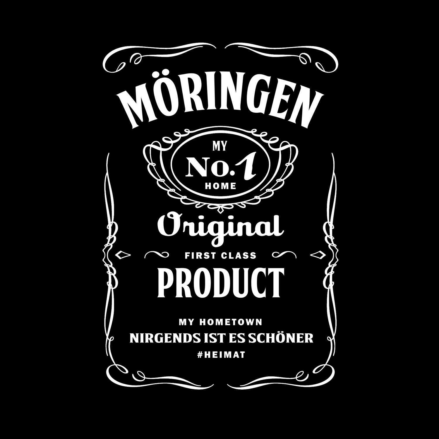 T-Shirt »Jackie« für den Ort »Möringen«