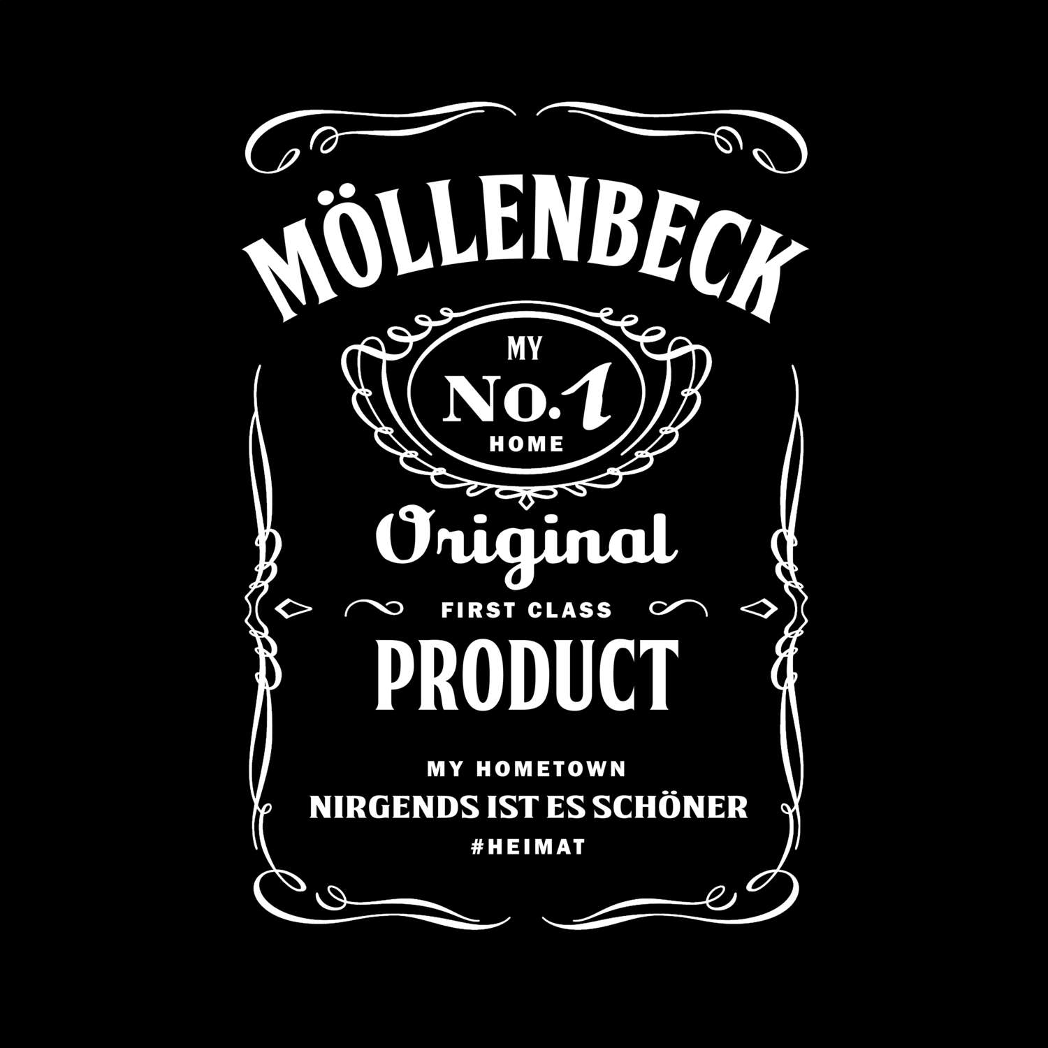 T-Shirt »Jackie« für den Ort »Möllenbeck«