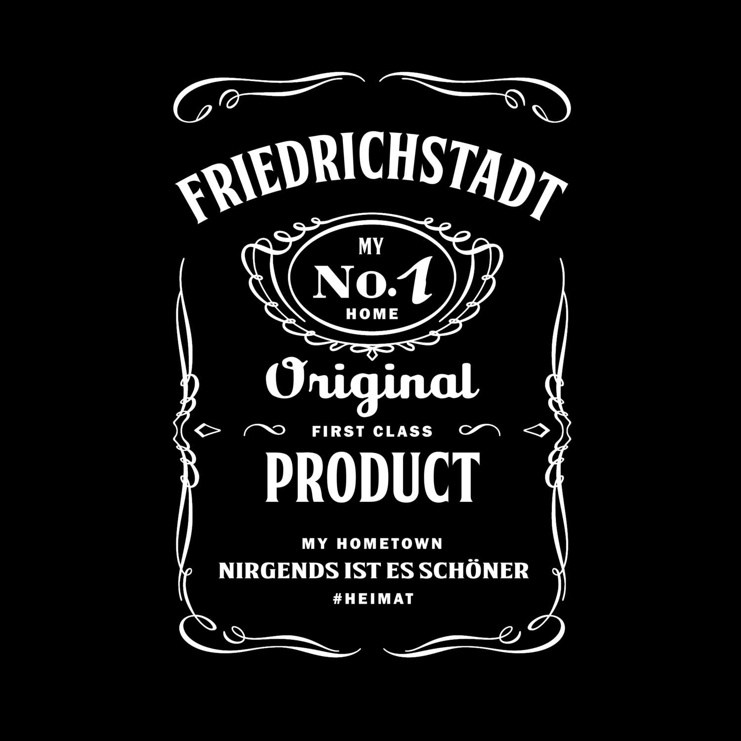 T-Shirt »Jackie« für den Ort »Friedrichstadt«