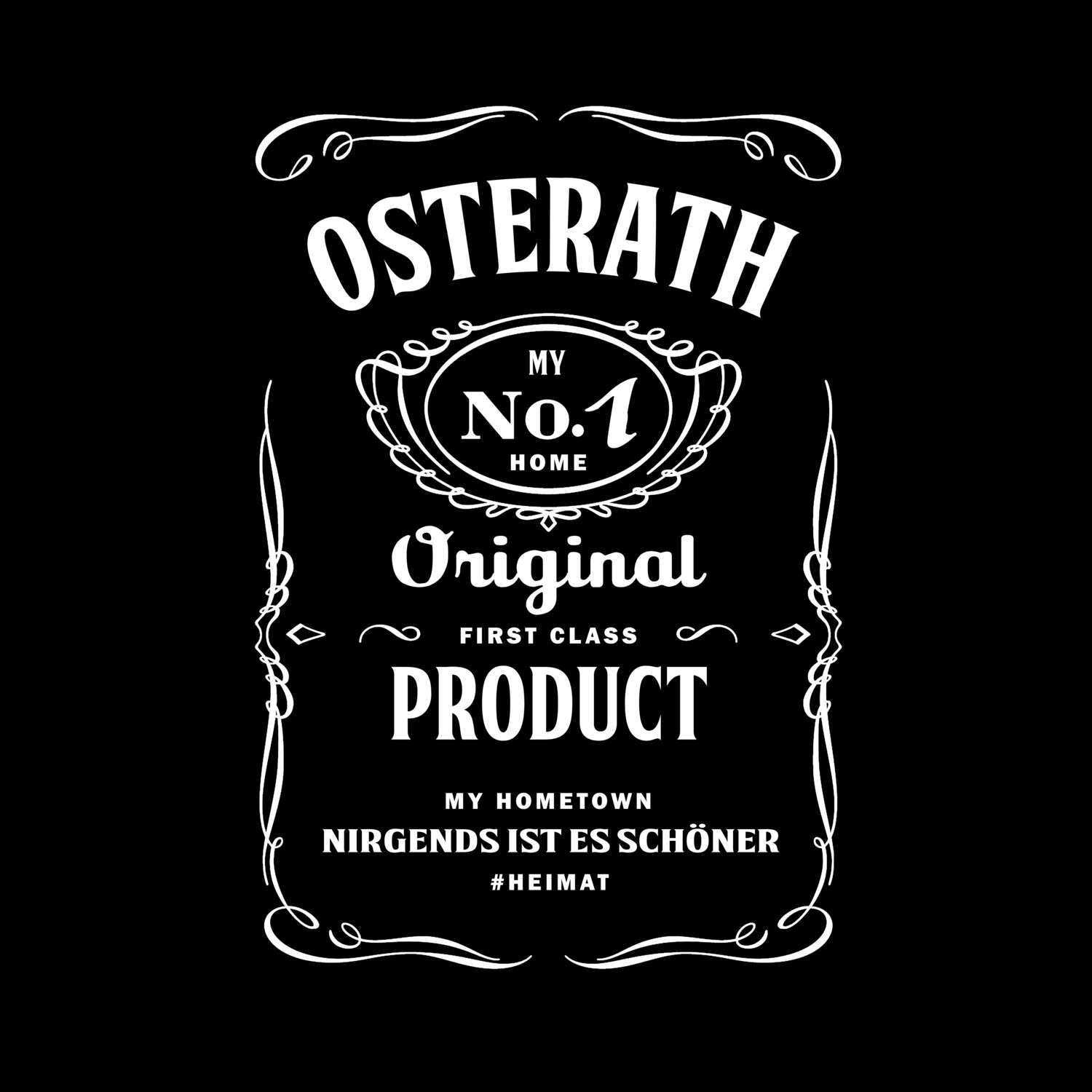 T-Shirt »Jackie« für den Ort »Osterath«