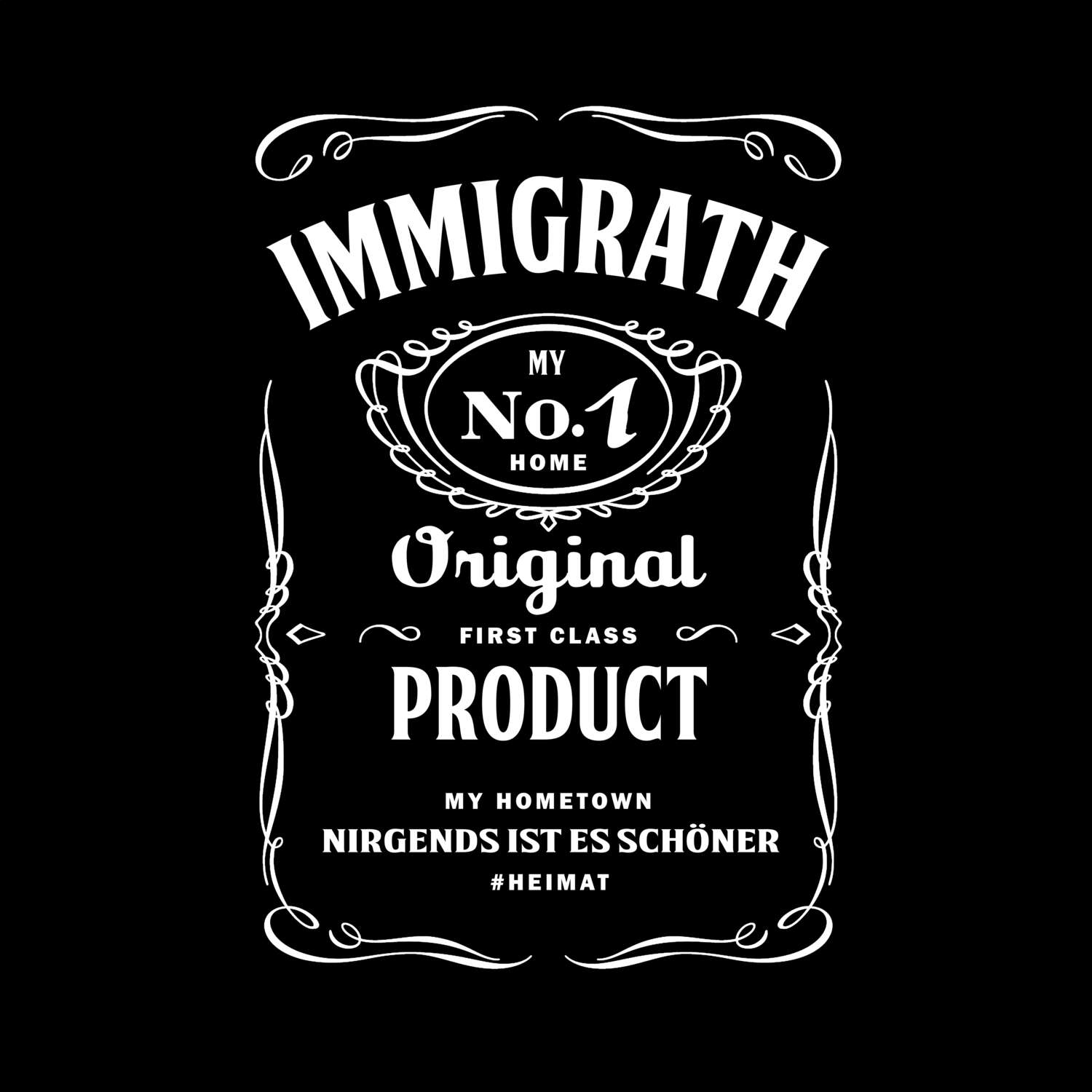 T-Shirt »Jackie« für den Ort »Immigrath«