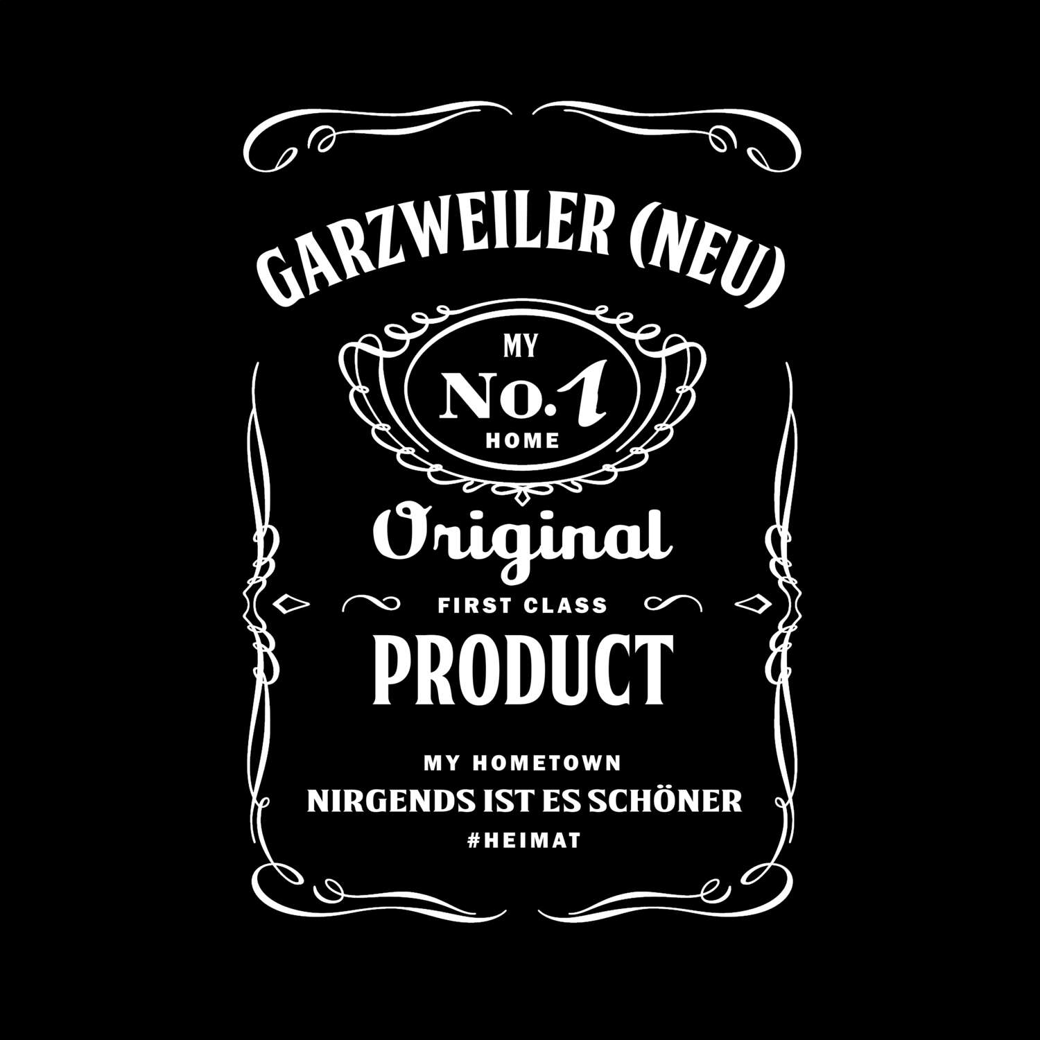 T-Shirt »Jackie« für den Ort »Garzweiler (Neu)«