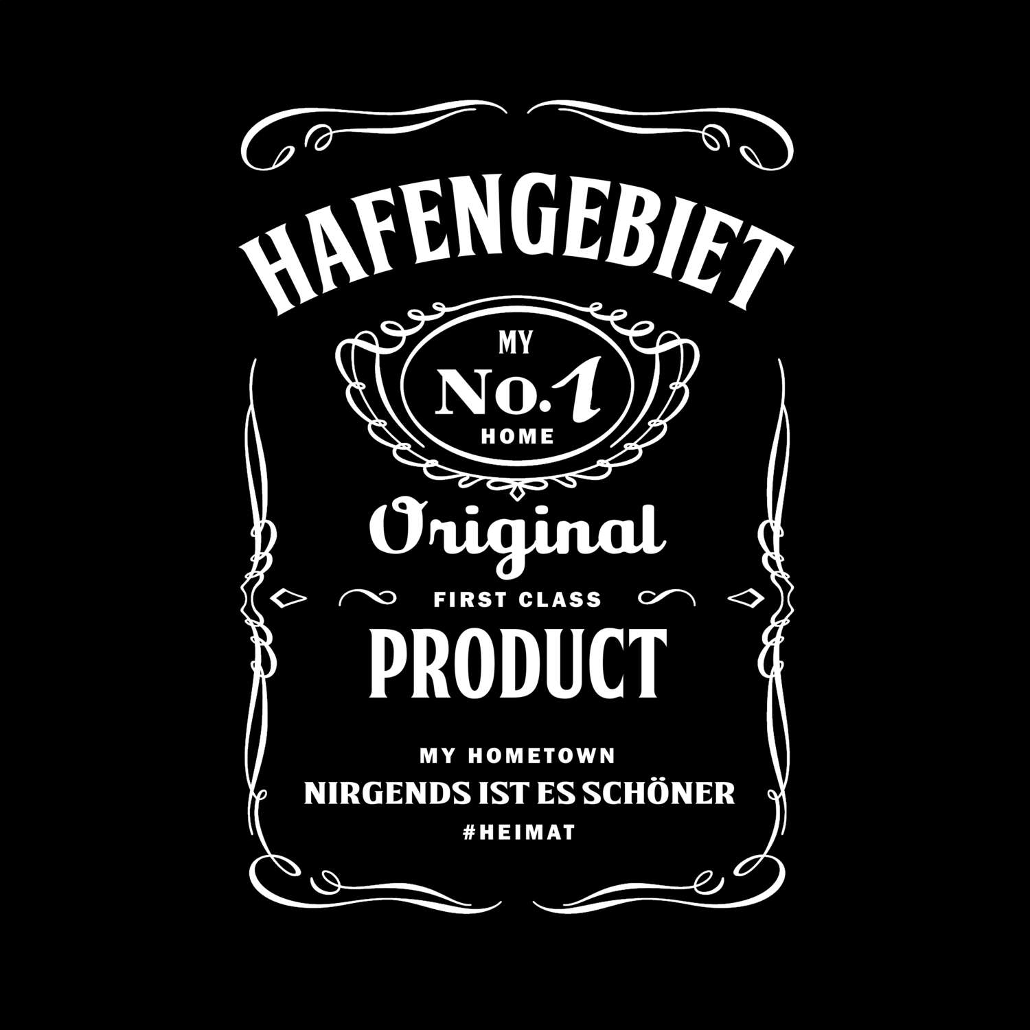 T-Shirt »Jackie« für den Ort »Hafengebiet«