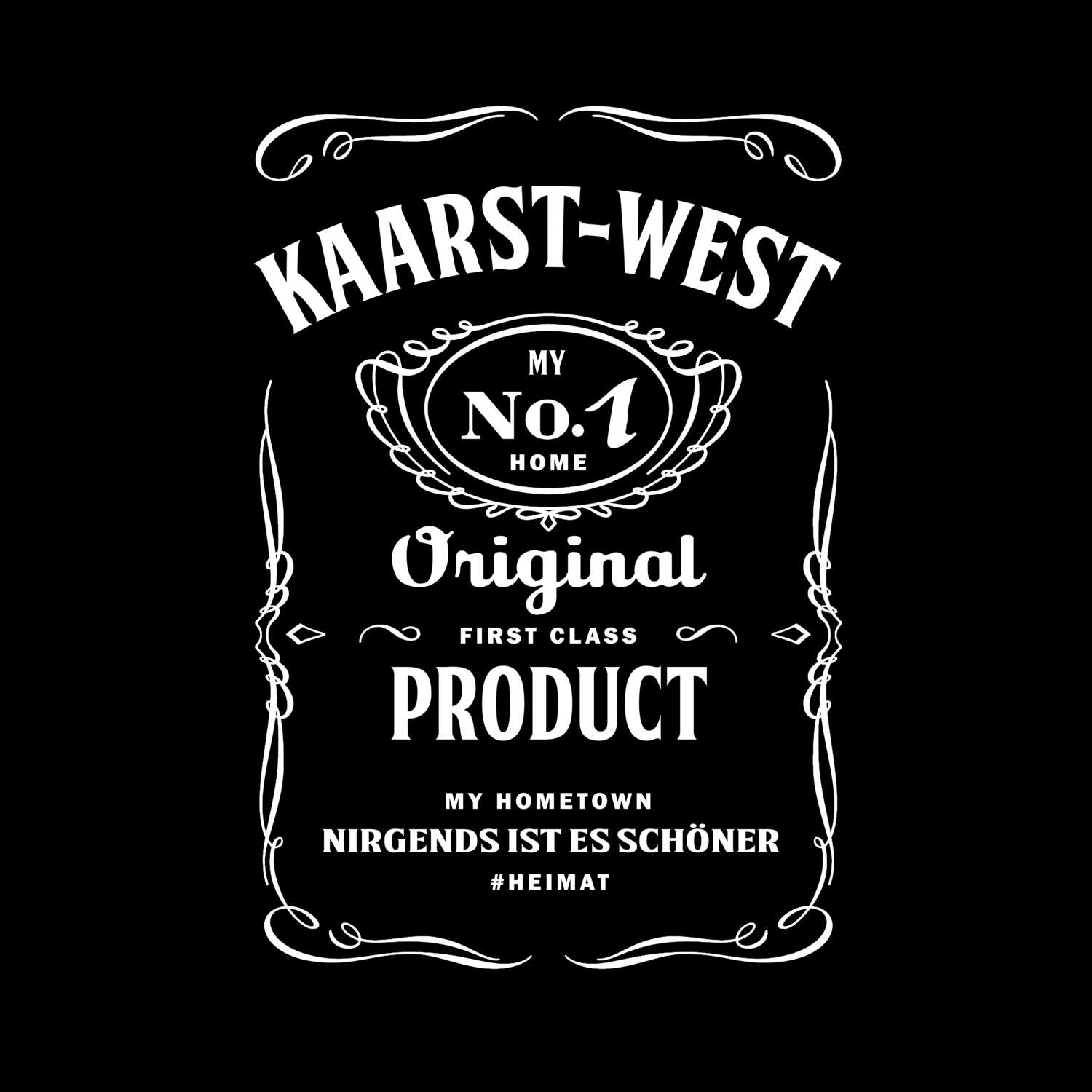 T-Shirt »Jackie« für den Ort »Kaarst-West«