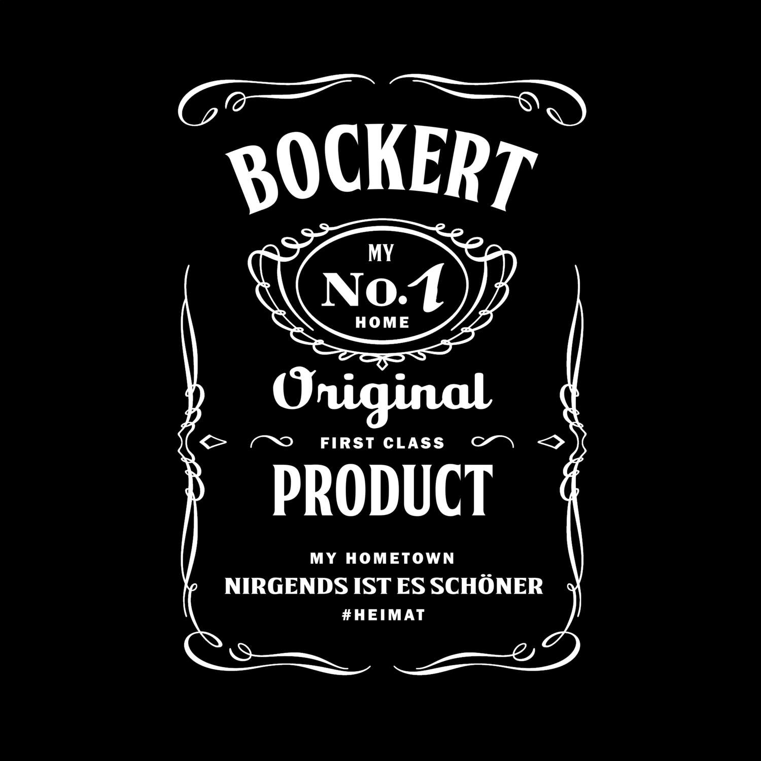 T-Shirt »Jackie« für den Ort »Bockert«