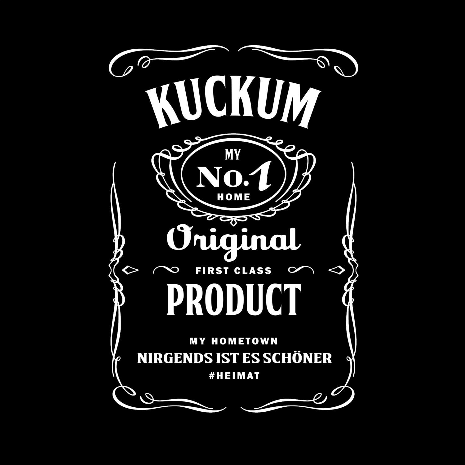 T-Shirt »Jackie« für den Ort »Kuckum«