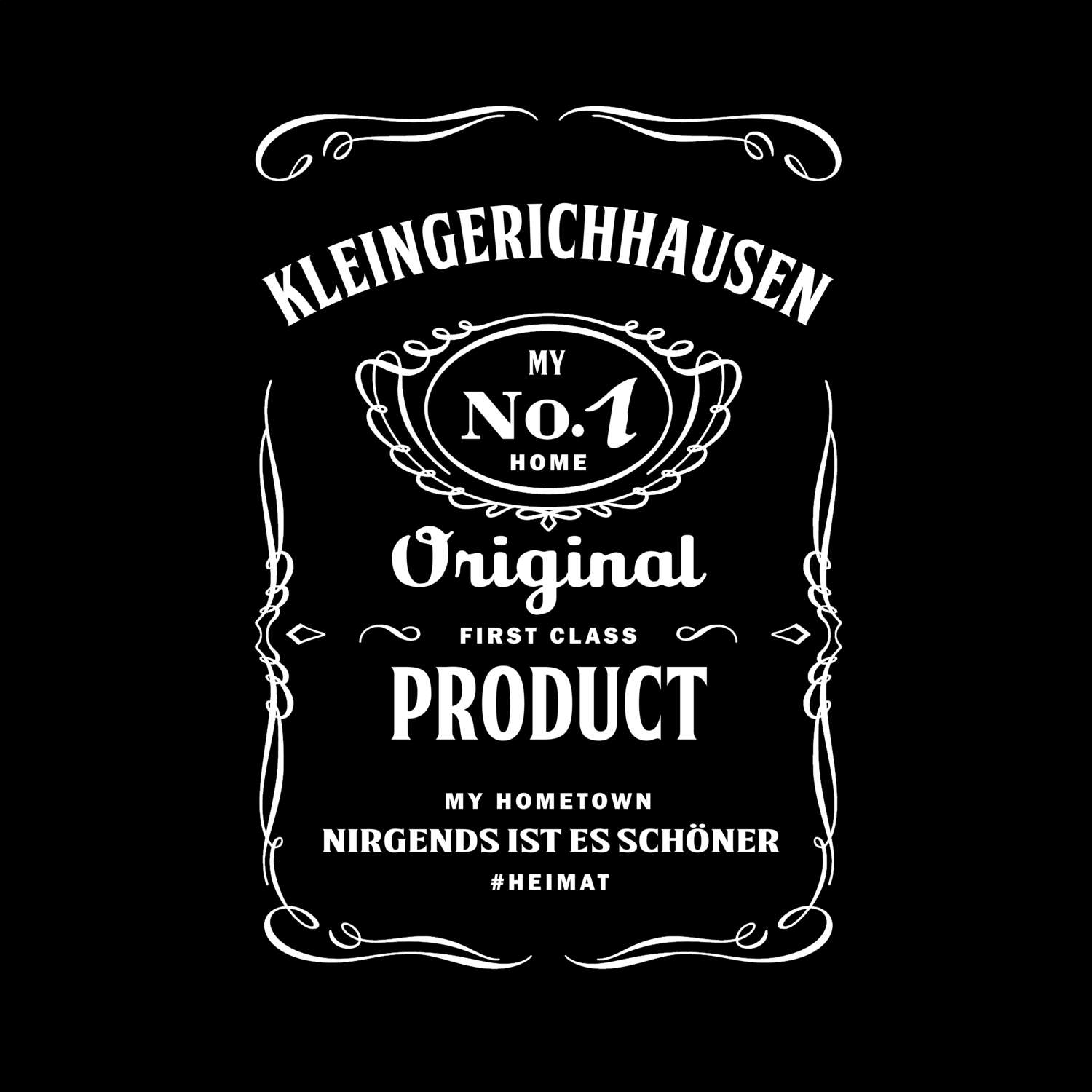 T-Shirt »Jackie« für den Ort »Kleingerichhausen«