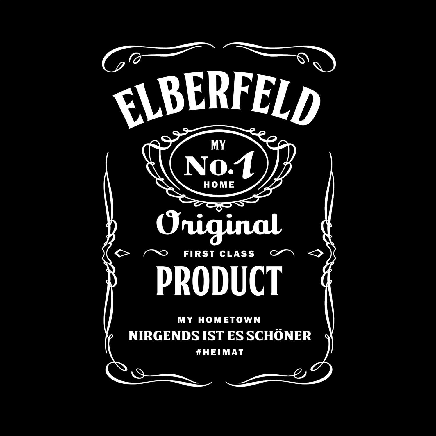 T-Shirt »Jackie« für den Ort »Elberfeld«