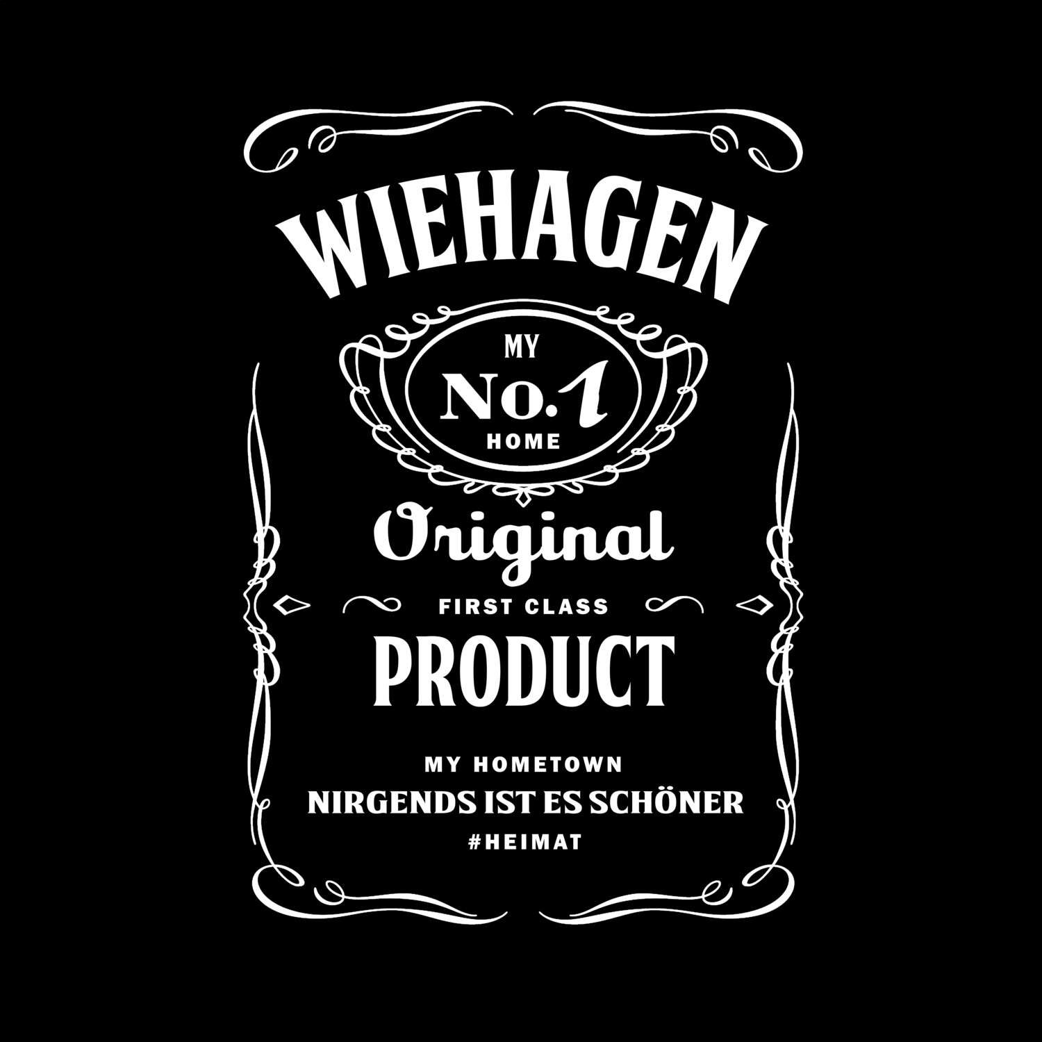 T-Shirt »Jackie« für den Ort »Wiehagen«