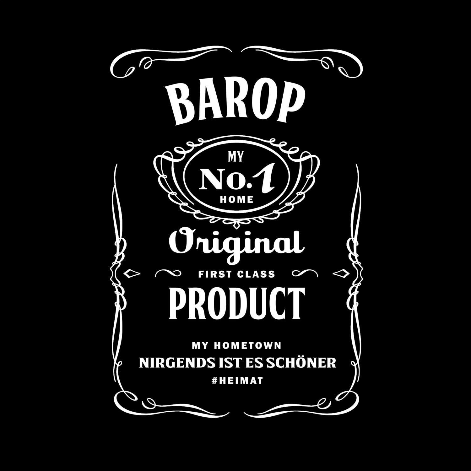 T-Shirt »Jackie« für den Ort »Barop«