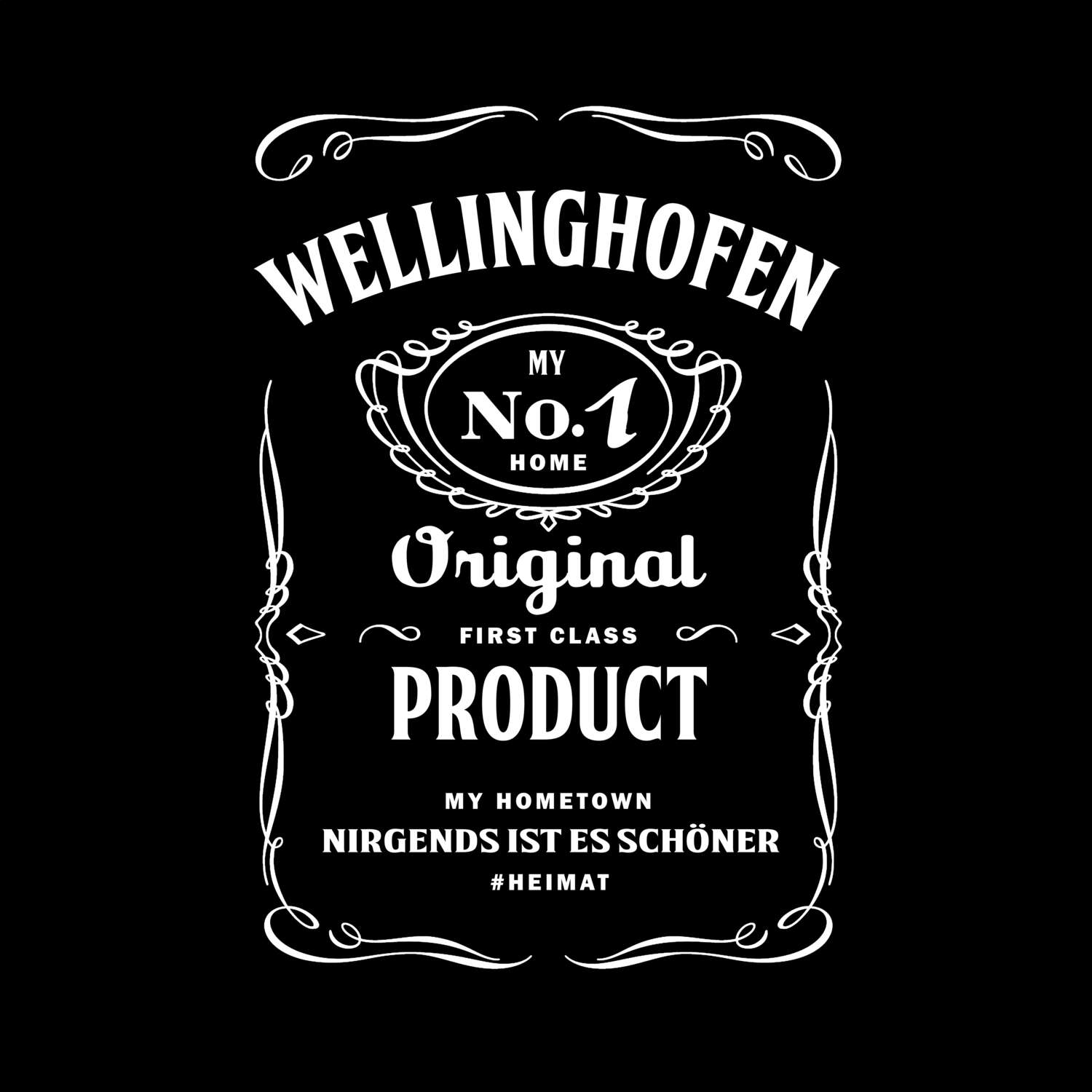 T-Shirt »Jackie« für den Ort »Wellinghofen«