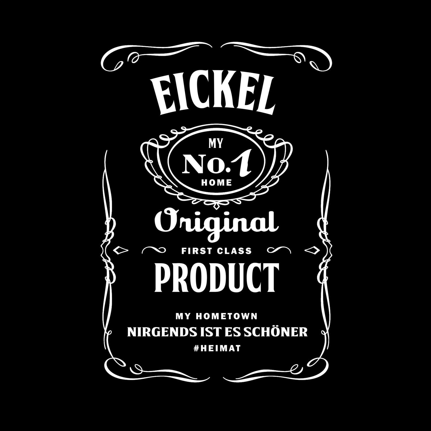 T-Shirt »Jackie« für den Ort »Eickel«