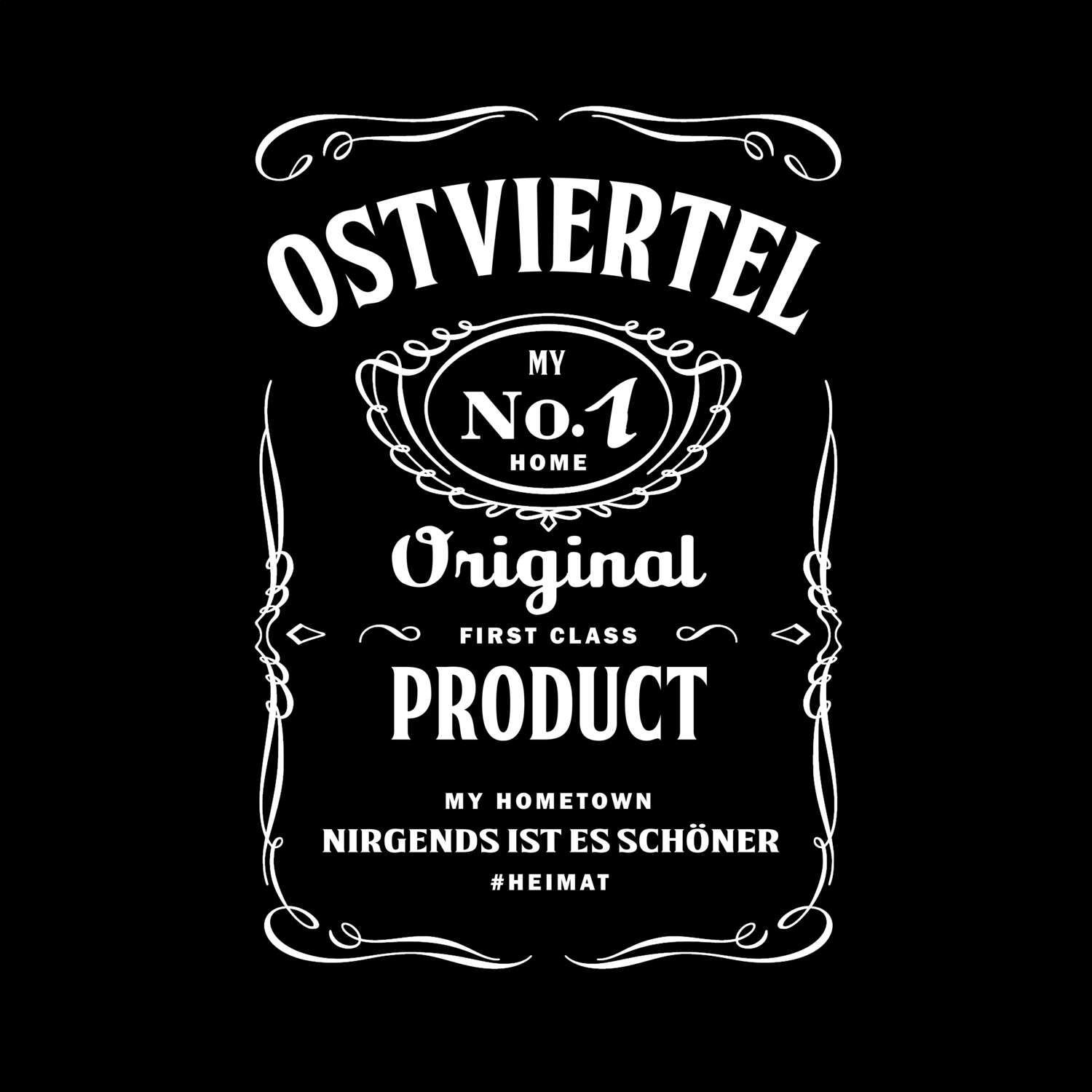 T-Shirt »Jackie« für den Ort »Ostviertel«