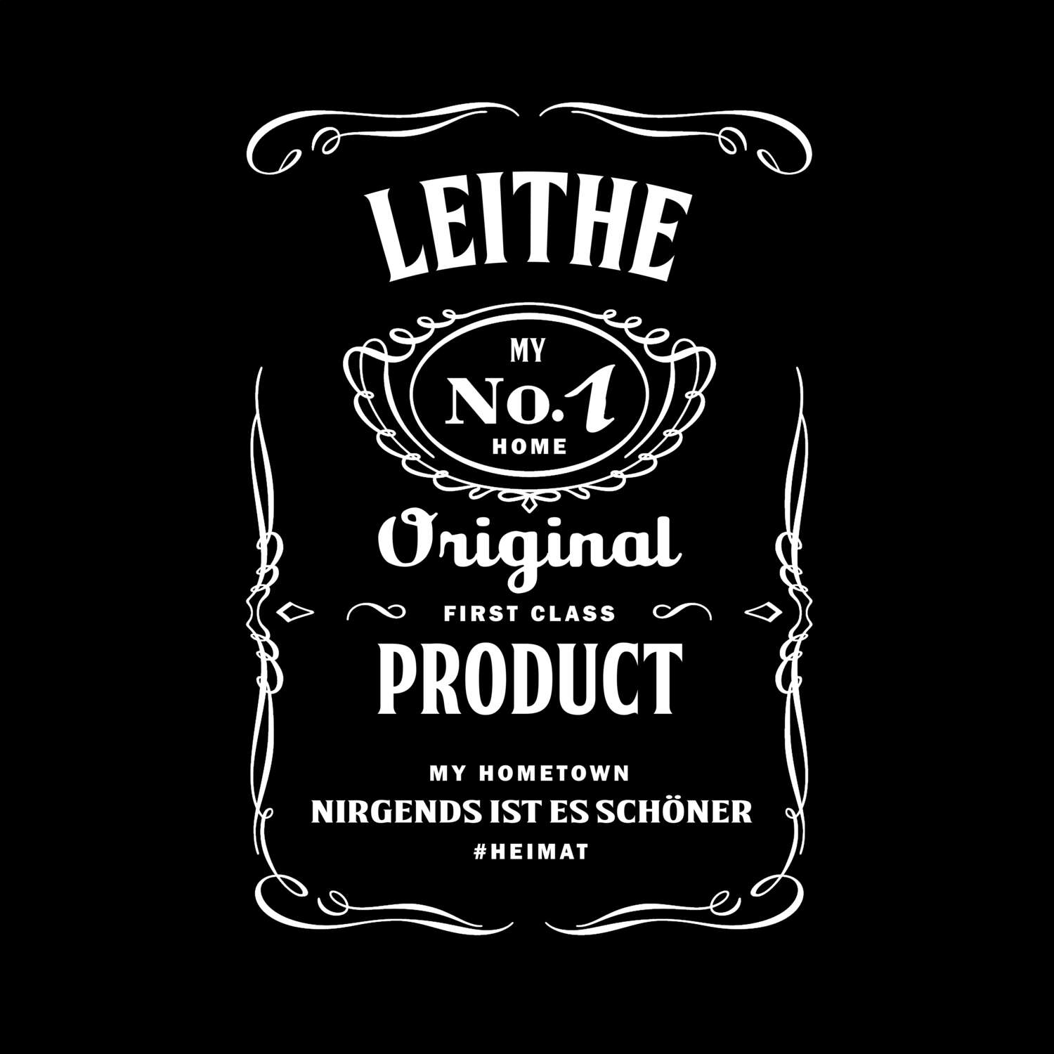 T-Shirt »Jackie« für den Ort »Leithe«