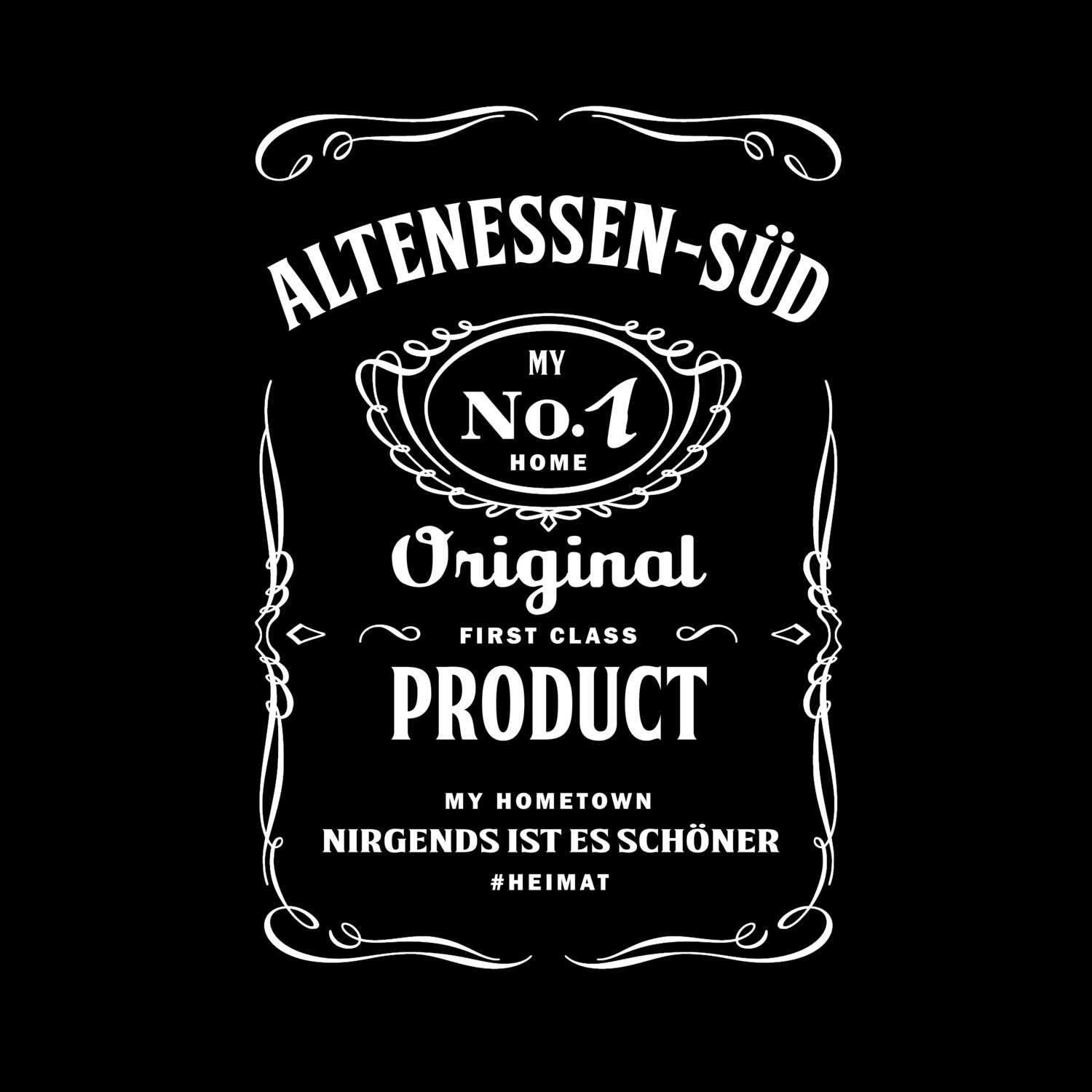 T-Shirt »Jackie« für den Ort »Altenessen-Süd«