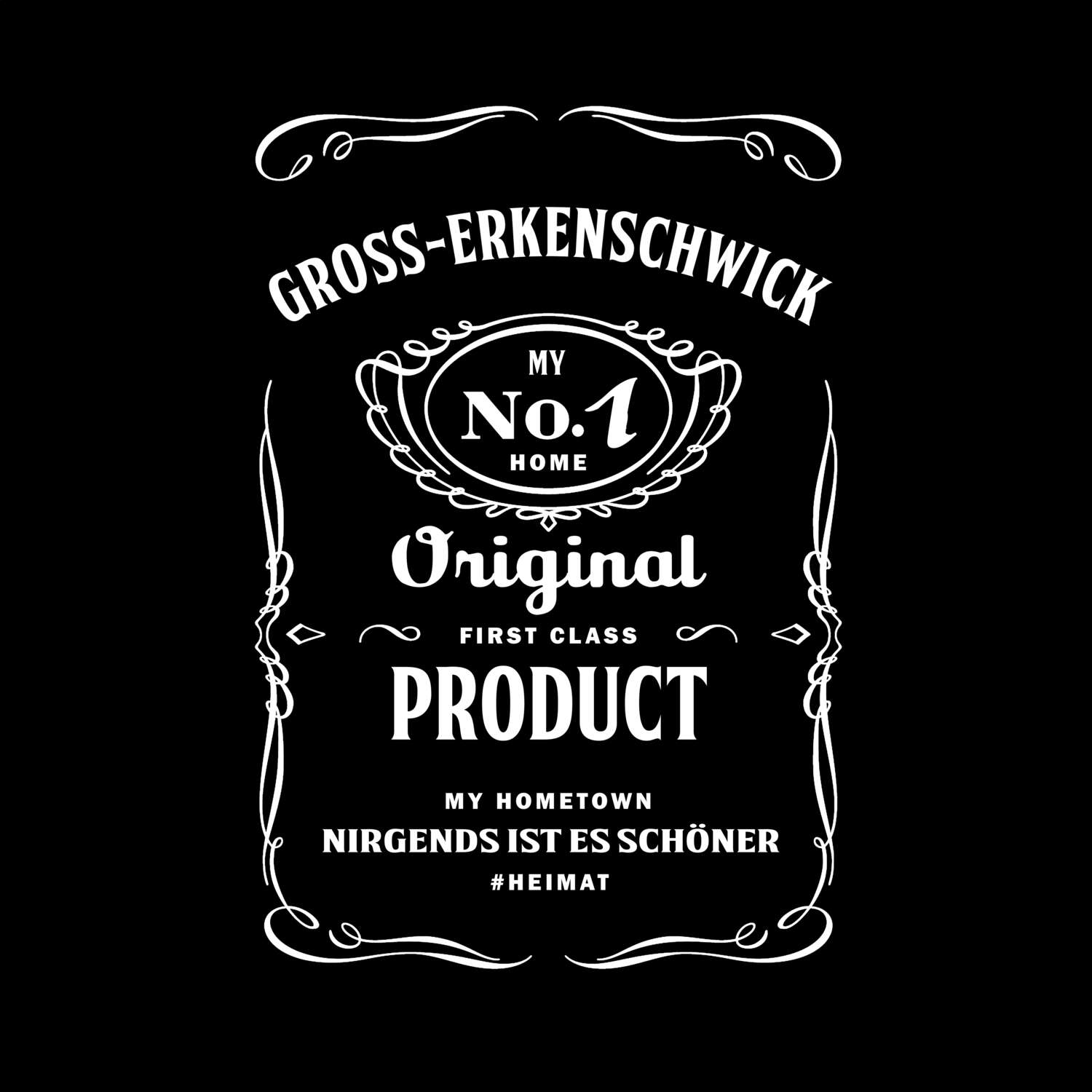 T-Shirt »Jackie« für den Ort »Groß-Erkenschwick«