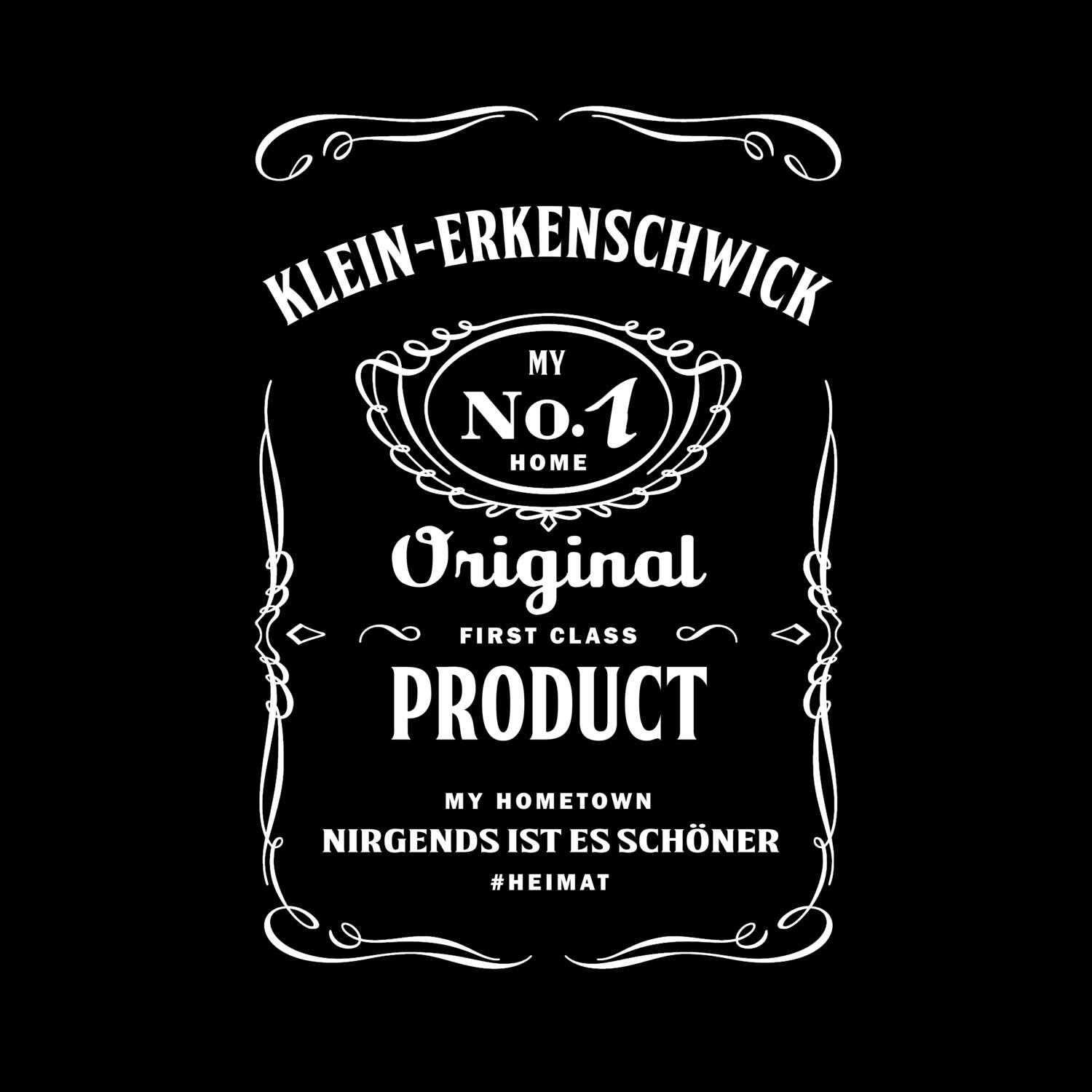 T-Shirt »Jackie« für den Ort »Klein-Erkenschwick«