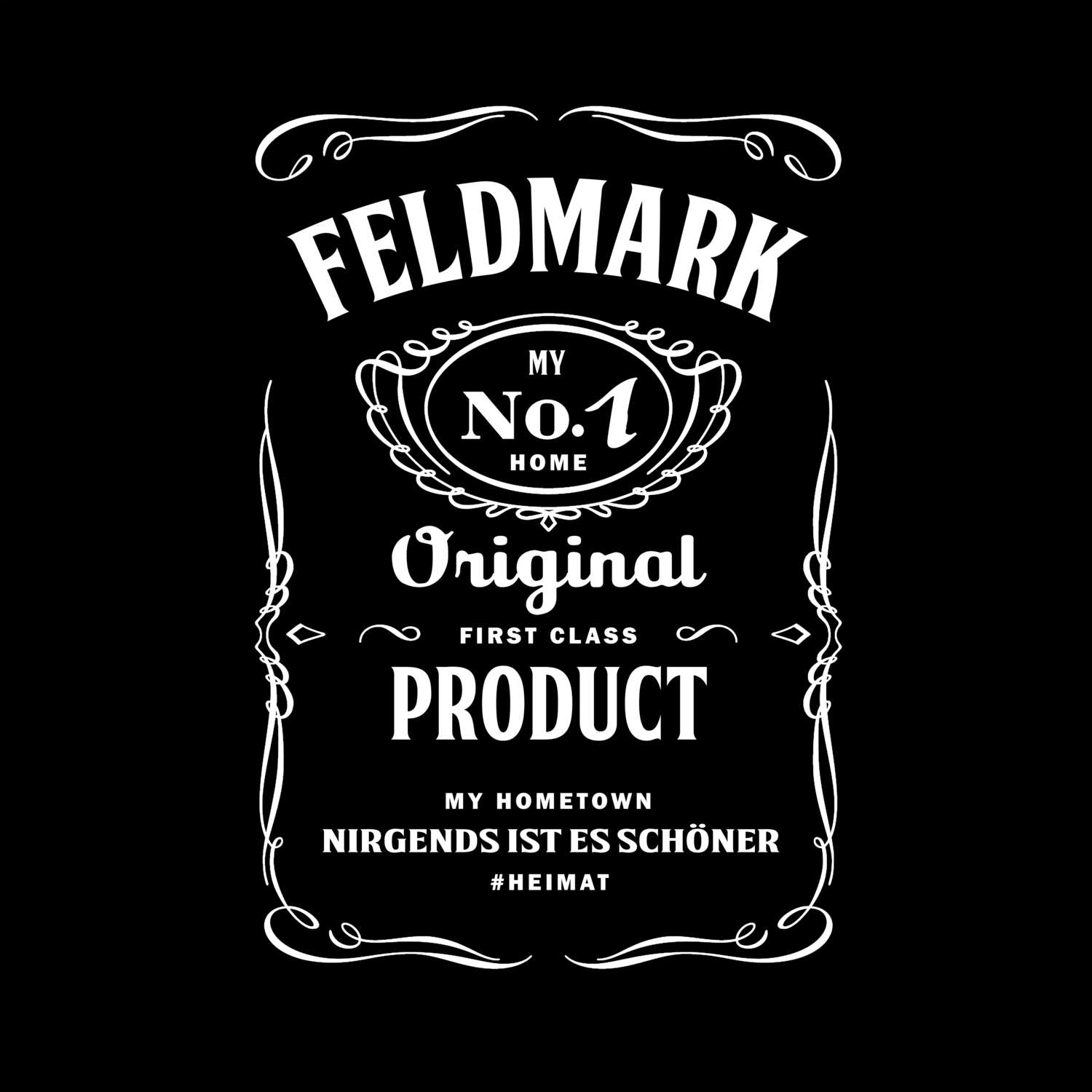 T-Shirt »Jackie« für den Ort »Feldmark«