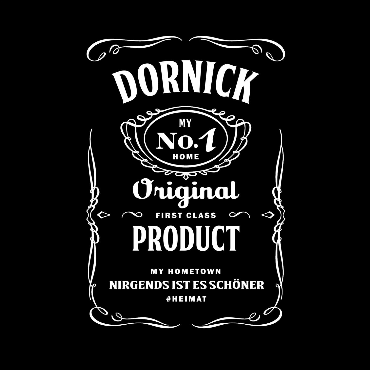 T-Shirt »Jackie« für den Ort »Dornick«