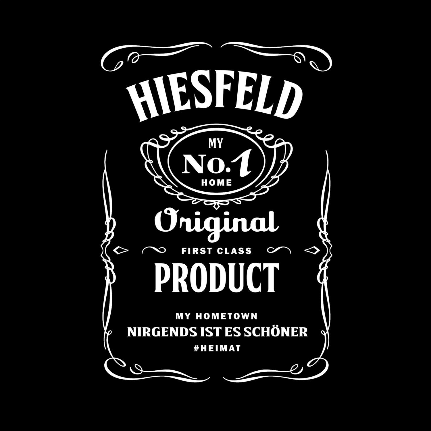 T-Shirt »Jackie« für den Ort »Hiesfeld«