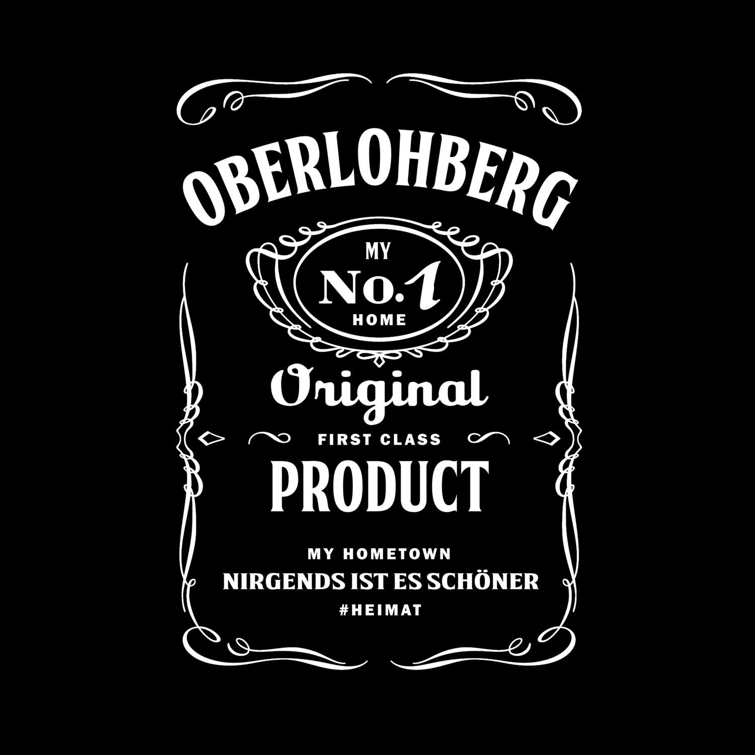 T-Shirt »Jackie« für den Ort »Oberlohberg«