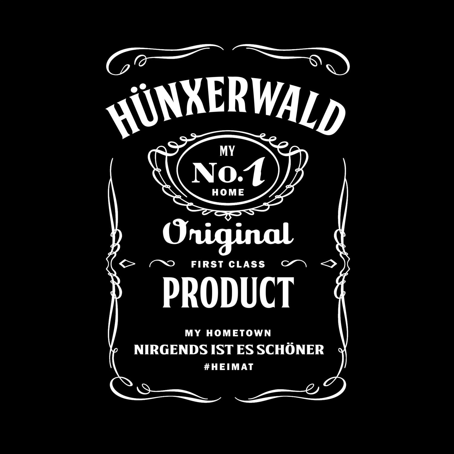 T-Shirt »Jackie« für den Ort »Hünxerwald«