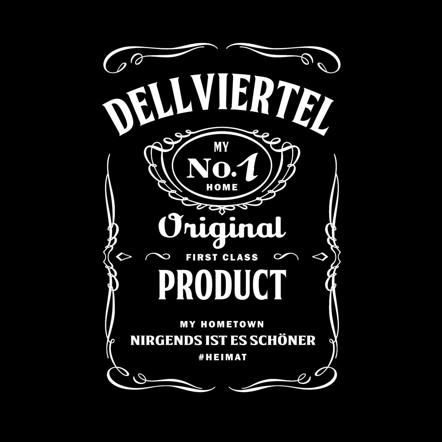 T-Shirt »Jackie« für den Ort »Dellviertel«