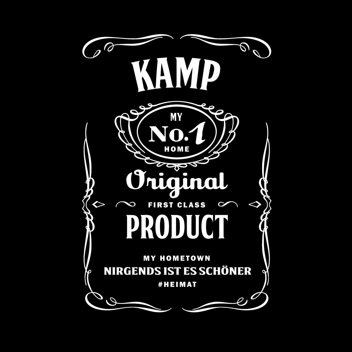 T-Shirt »Jackie« für den Ort »Kamp«