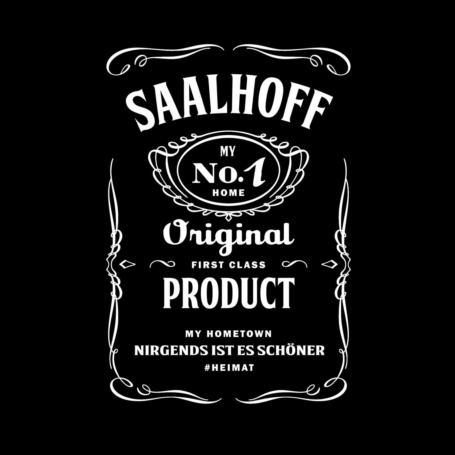 T-Shirt »Jackie« für den Ort »Saalhoff«