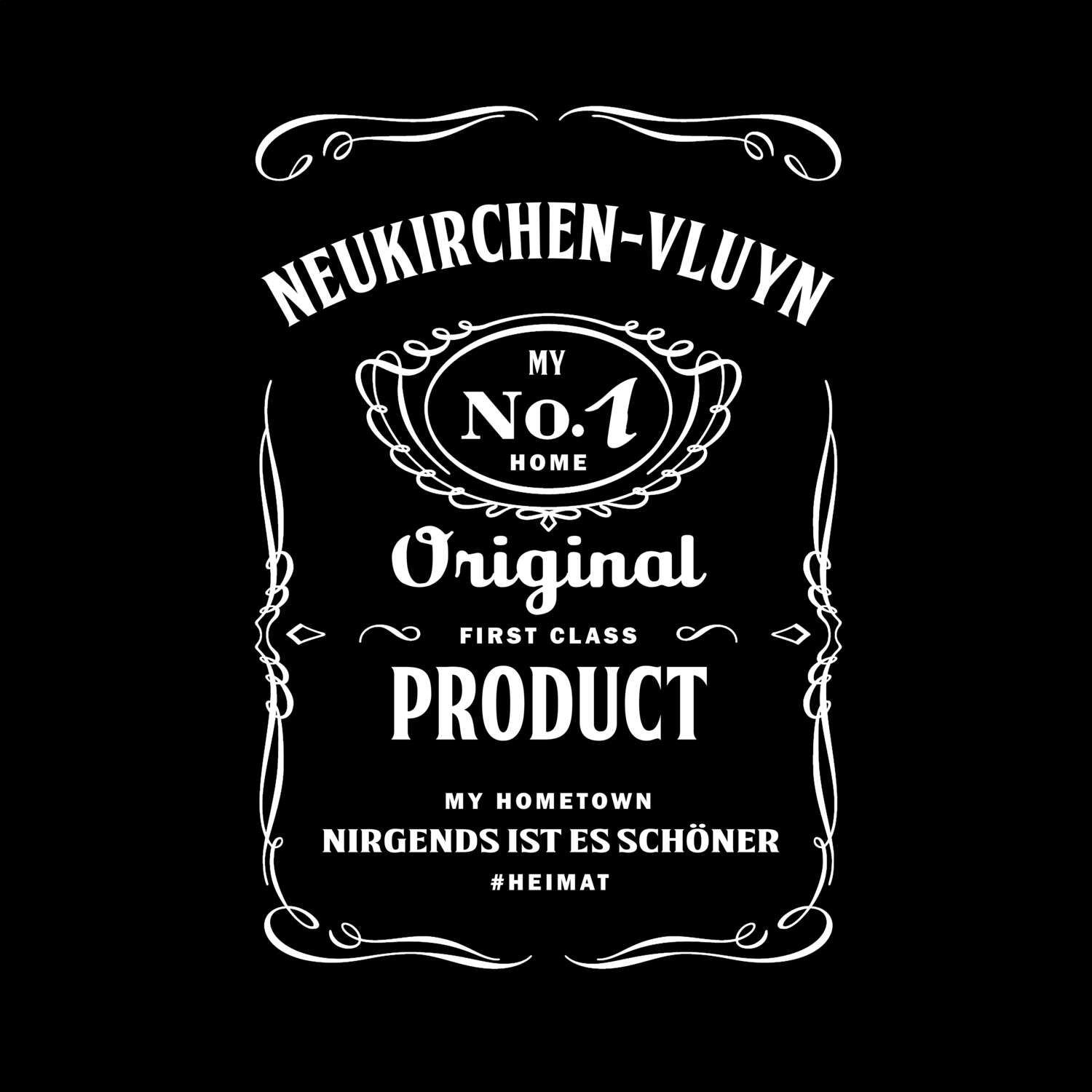 T-Shirt »Jackie« für den Ort »Neukirchen-Vluyn«