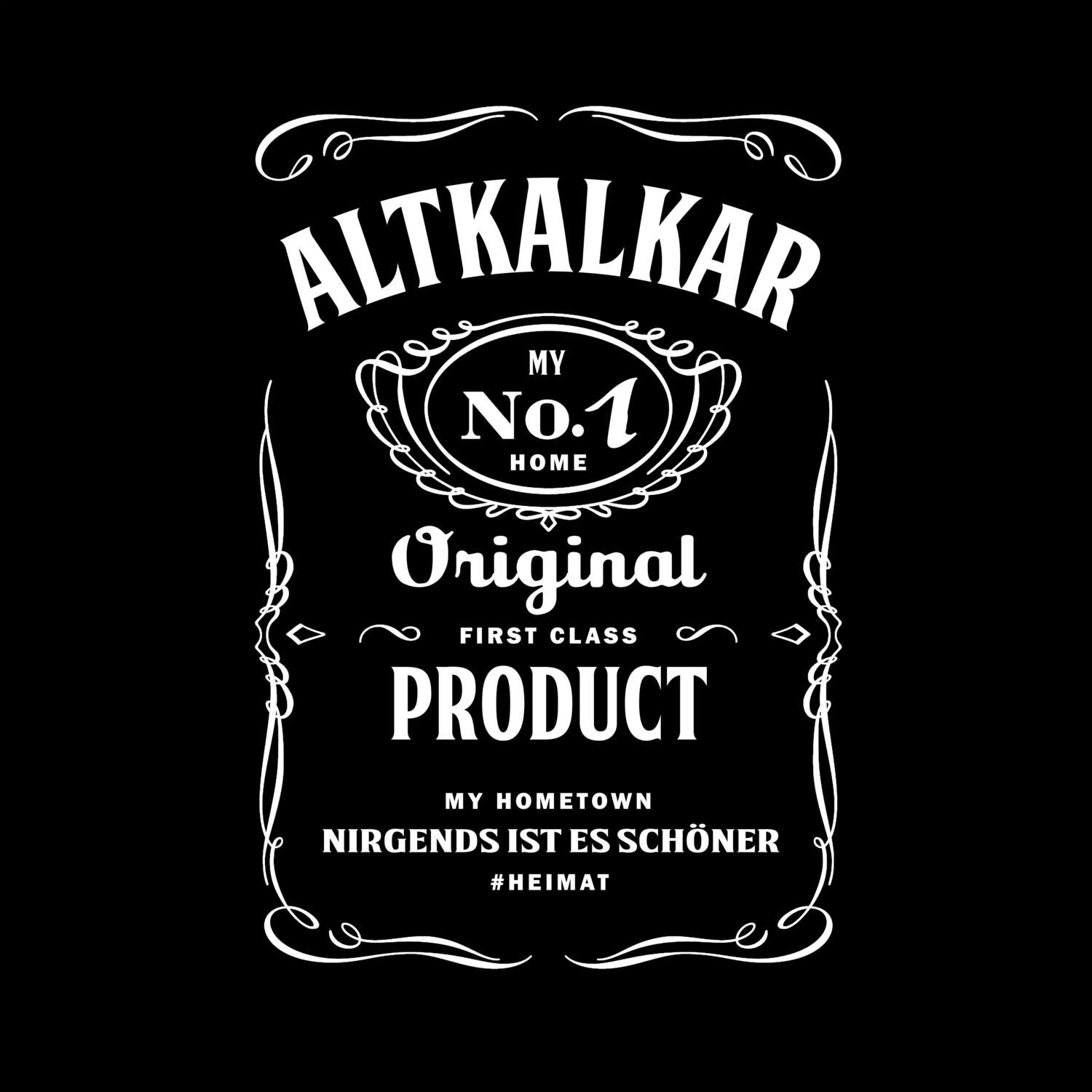 T-Shirt »Jackie« für den Ort »Altkalkar«