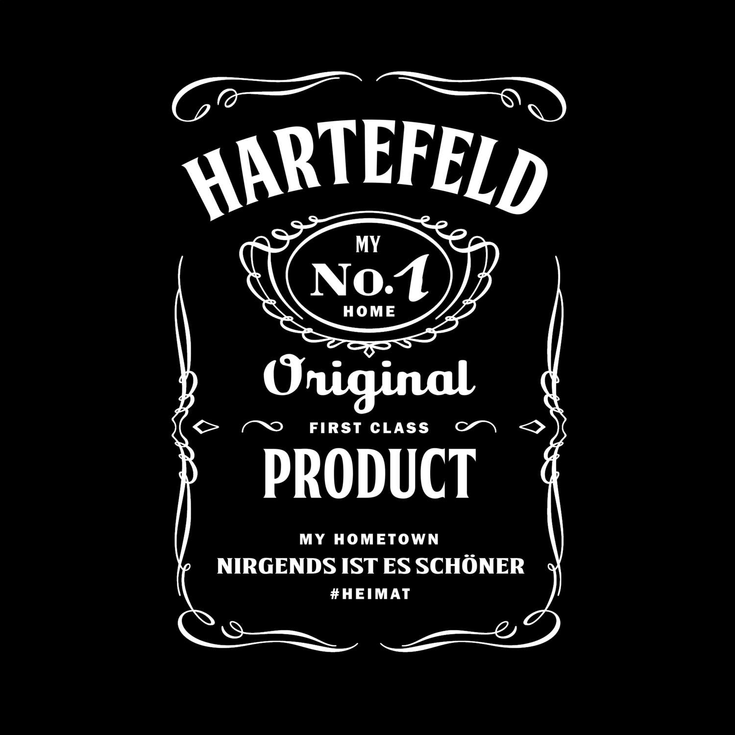 T-Shirt »Jackie« für den Ort »Hartefeld«