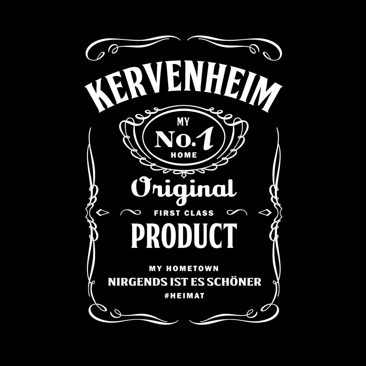 T-Shirt »Jackie« für den Ort »Kervenheim«