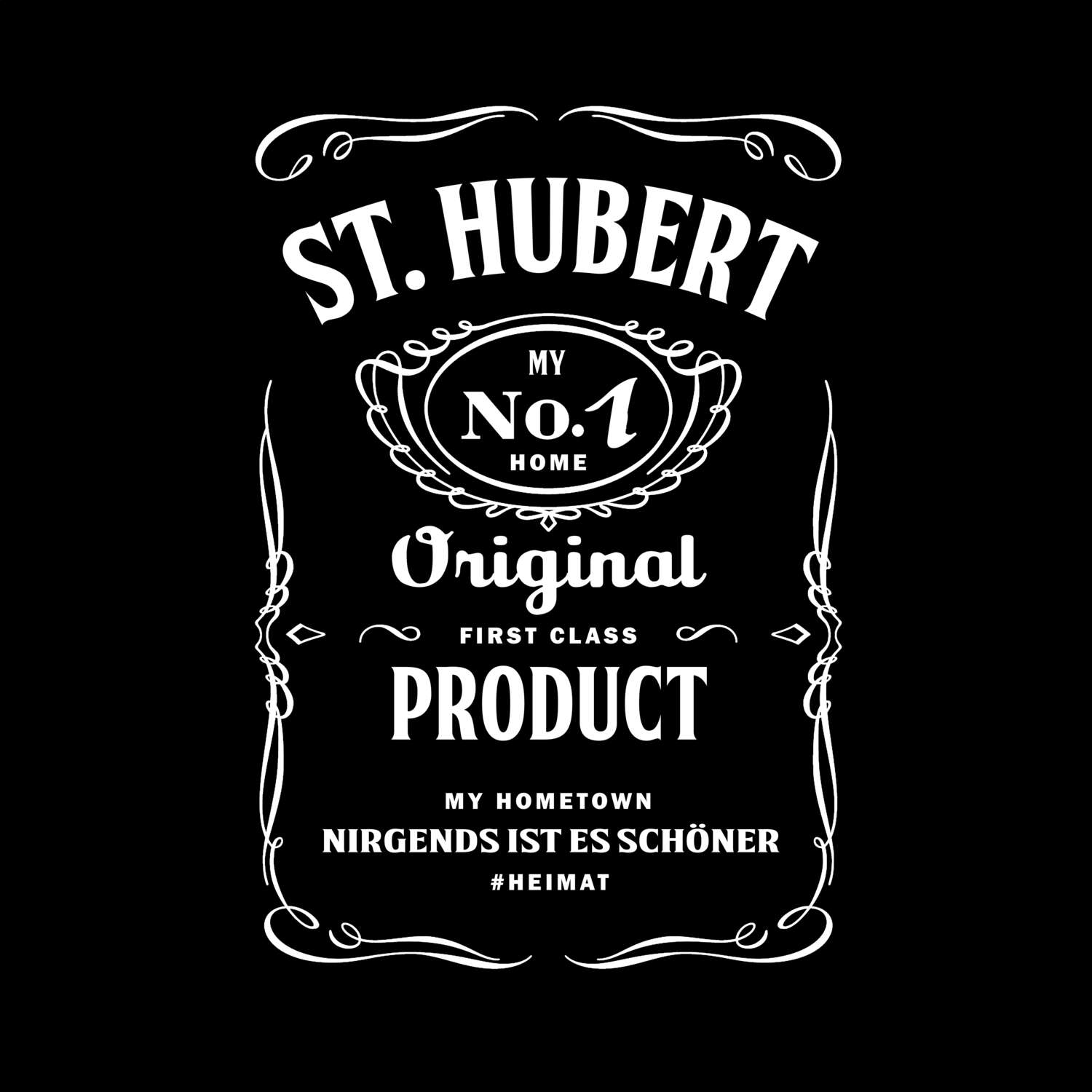 T-Shirt »Jackie« für den Ort »St. Hubert«