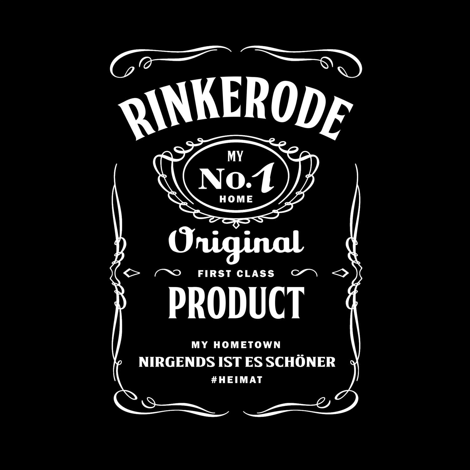 T-Shirt »Jackie« für den Ort »Rinkerode«