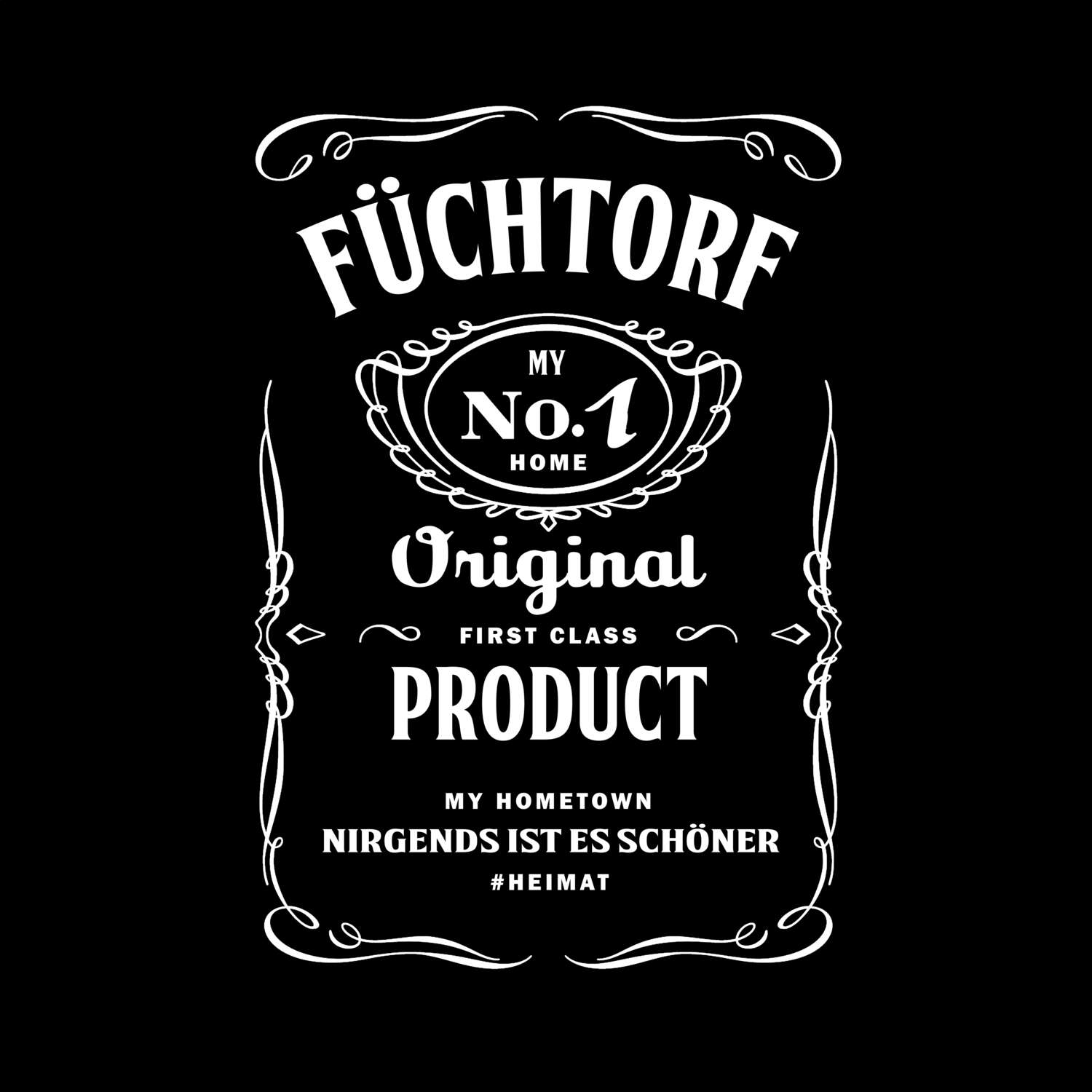 T-Shirt »Jackie« für den Ort »Füchtorf«