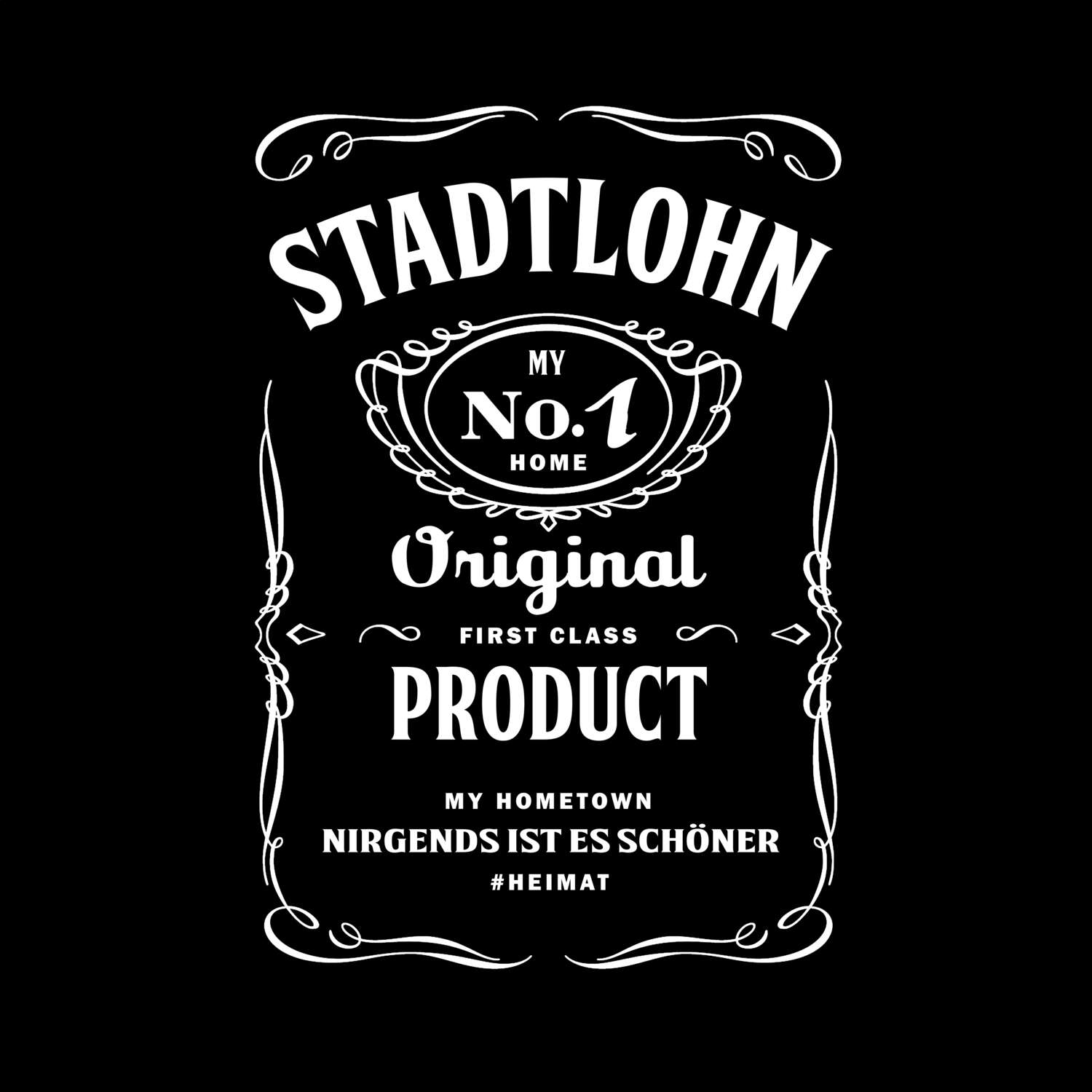 T-Shirt »Jackie« für den Ort »Stadtlohn«