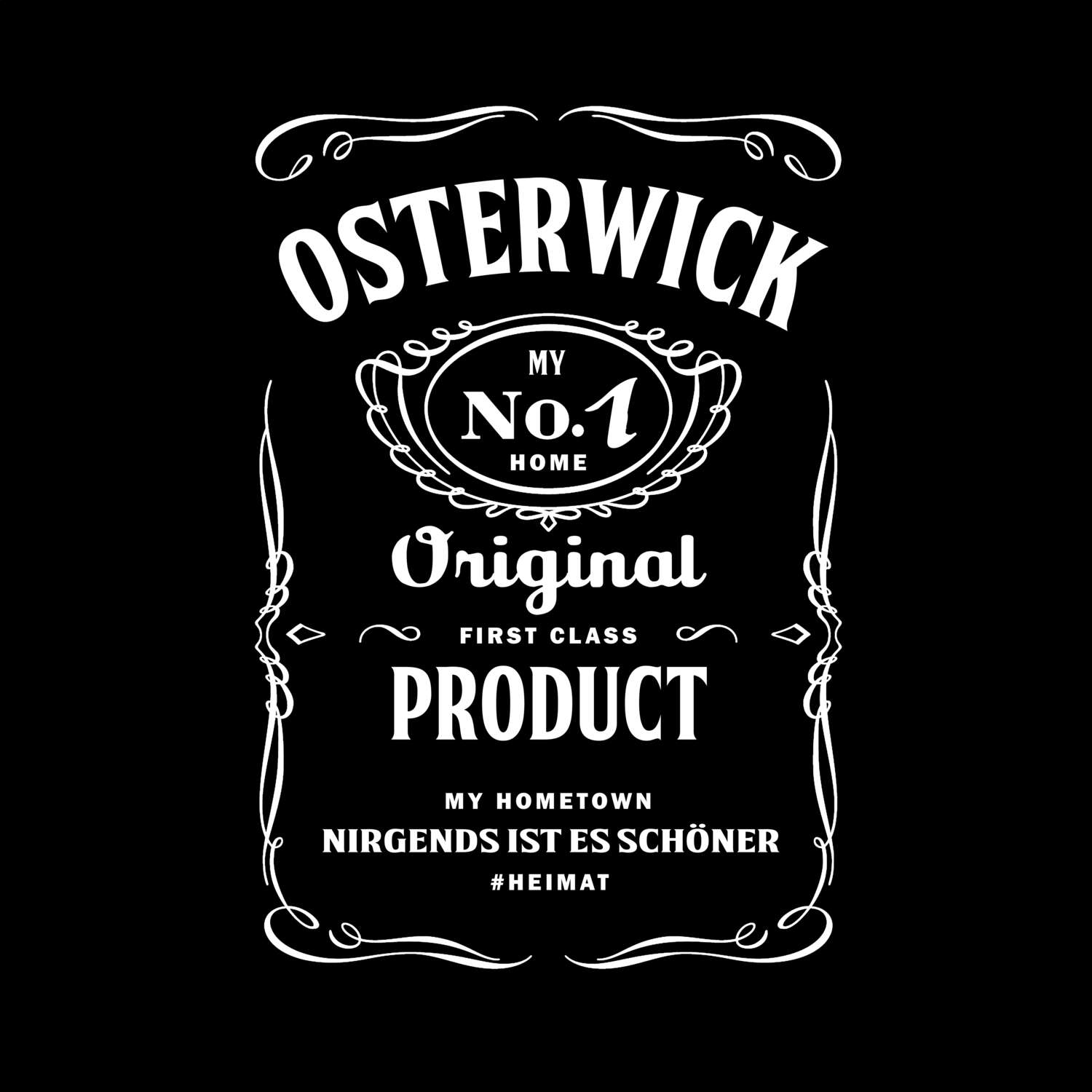 T-Shirt »Jackie« für den Ort »Osterwick«