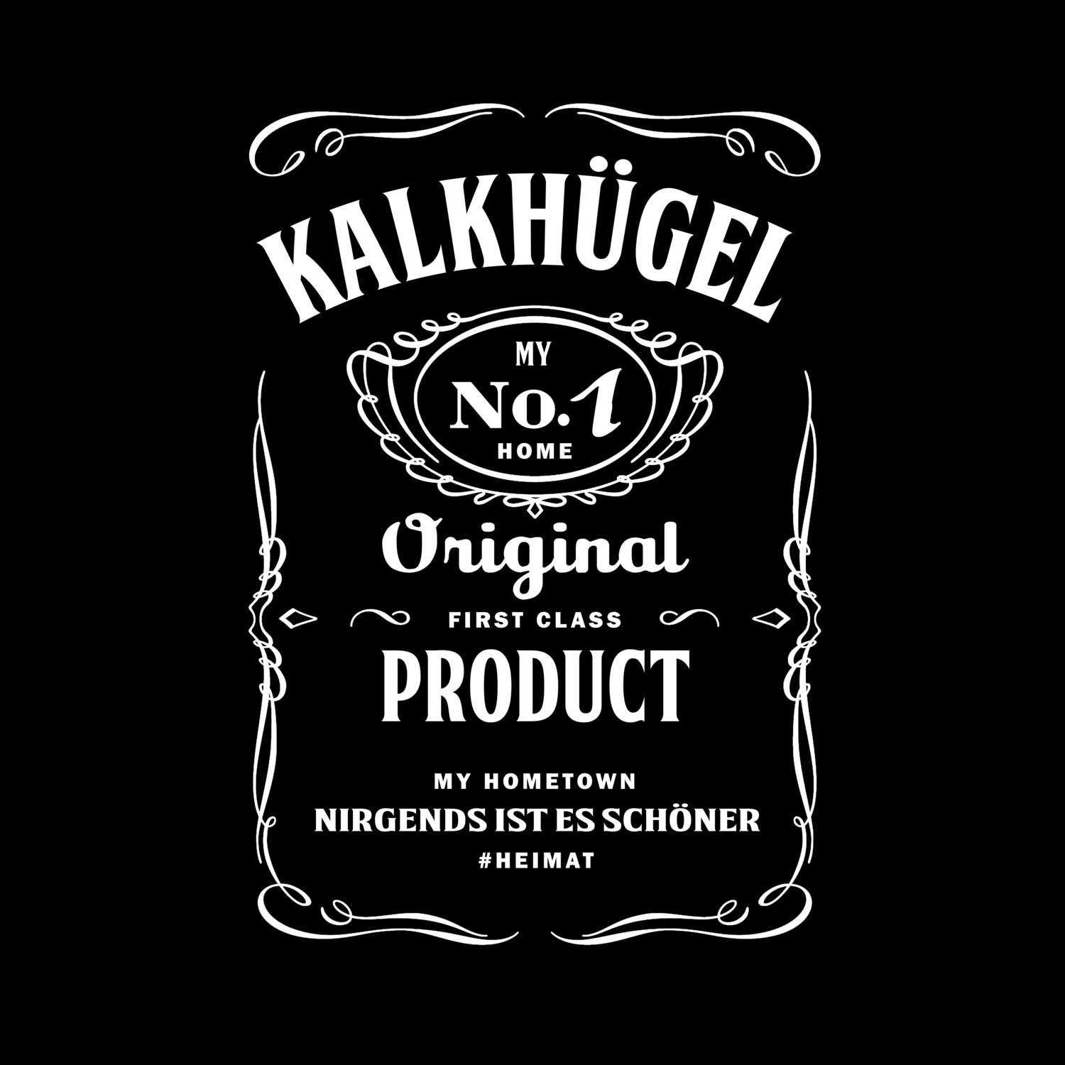 T-Shirt »Jackie« für den Ort »Kalkhügel«