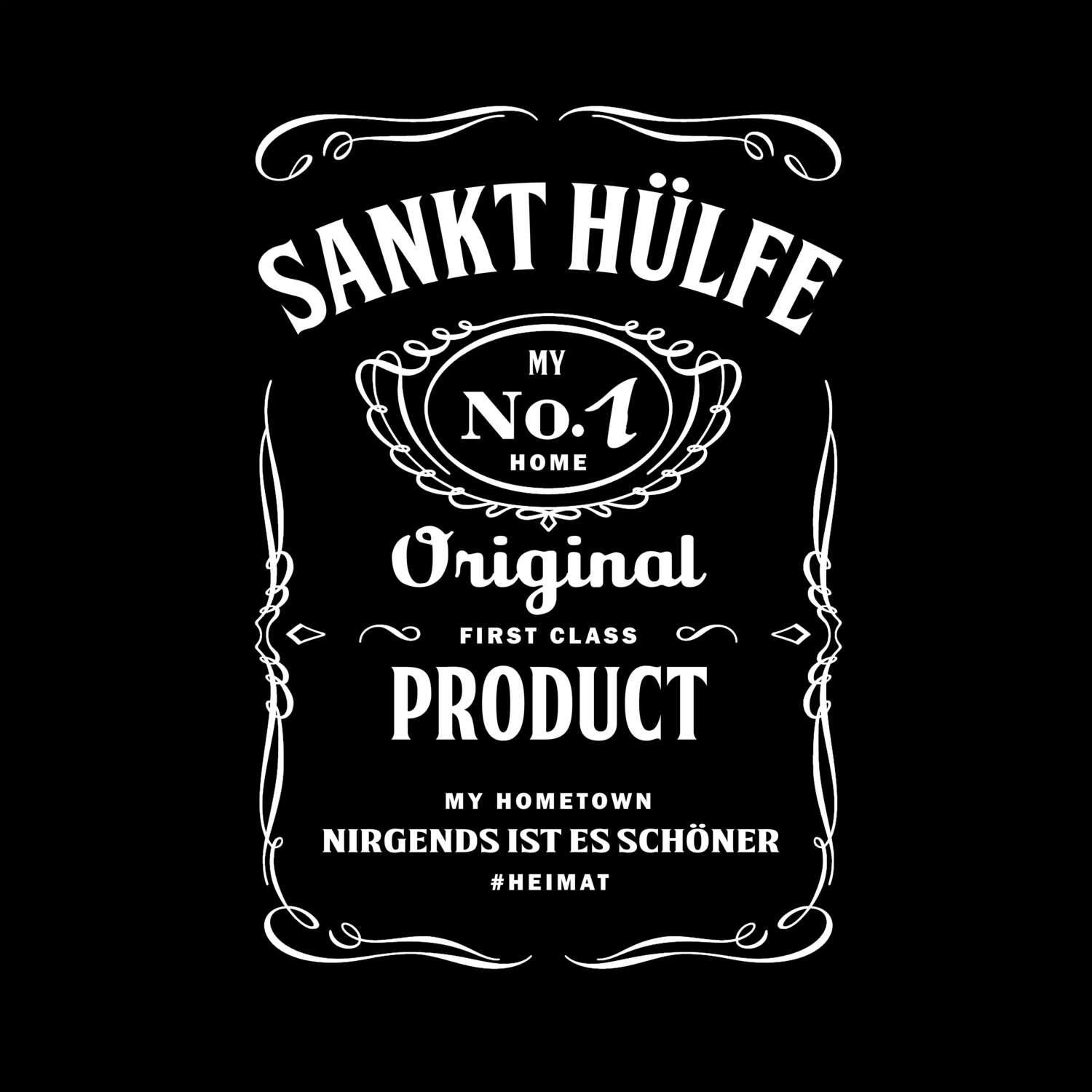 T-Shirt »Jackie« für den Ort »Sankt Hülfe«