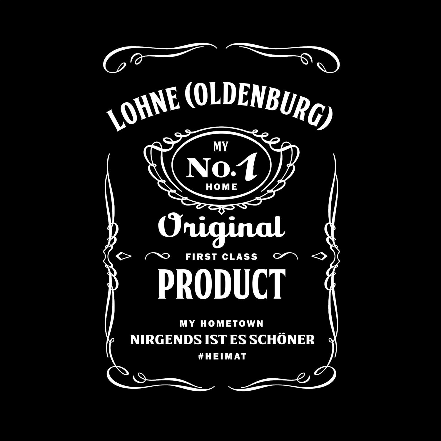 T-Shirt »Jackie« für den Ort »Lohne (Oldenburg)«