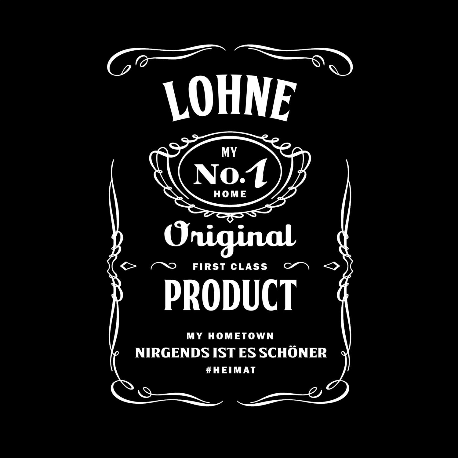 T-Shirt »Jackie« für den Ort »Lohne«