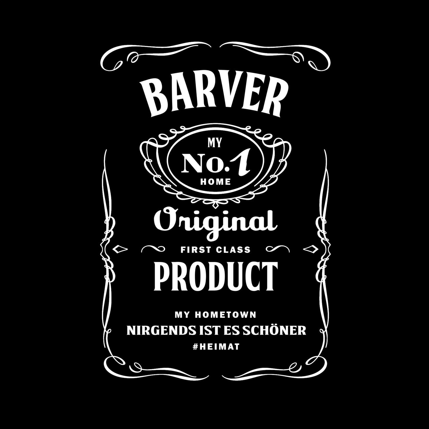 T-Shirt »Jackie« für den Ort »Barver«