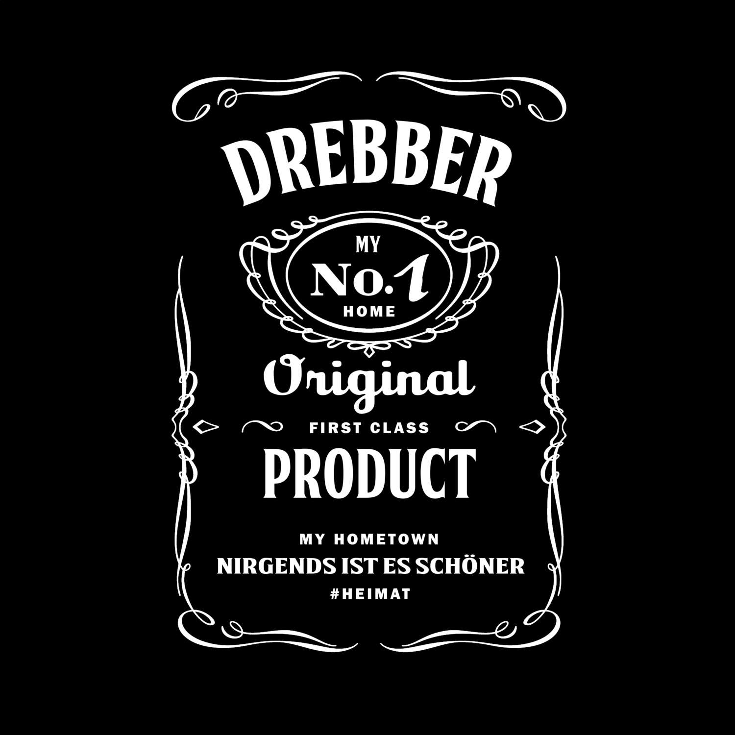 T-Shirt »Jackie« für den Ort »Drebber«