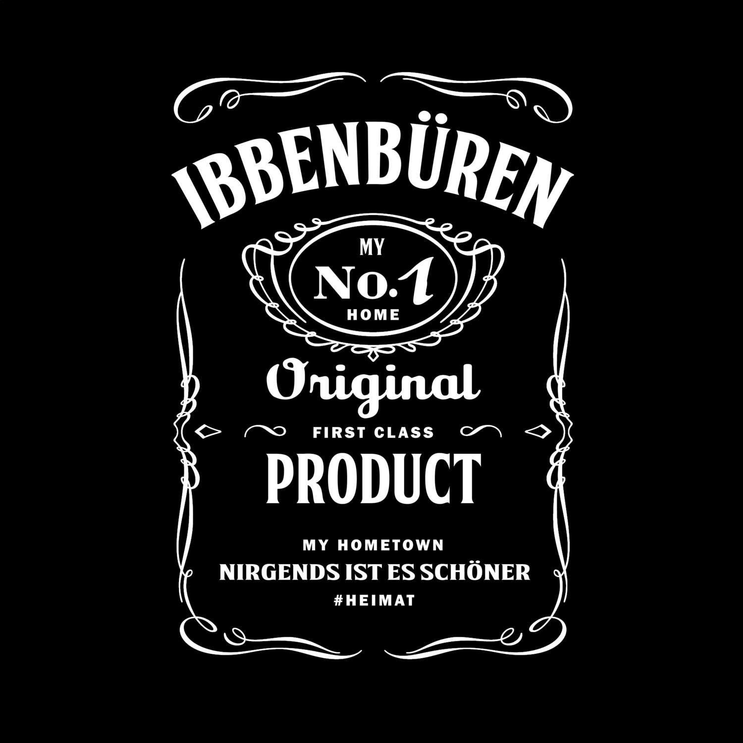 T-Shirt »Jackie« für den Ort »Ibbenbüren«