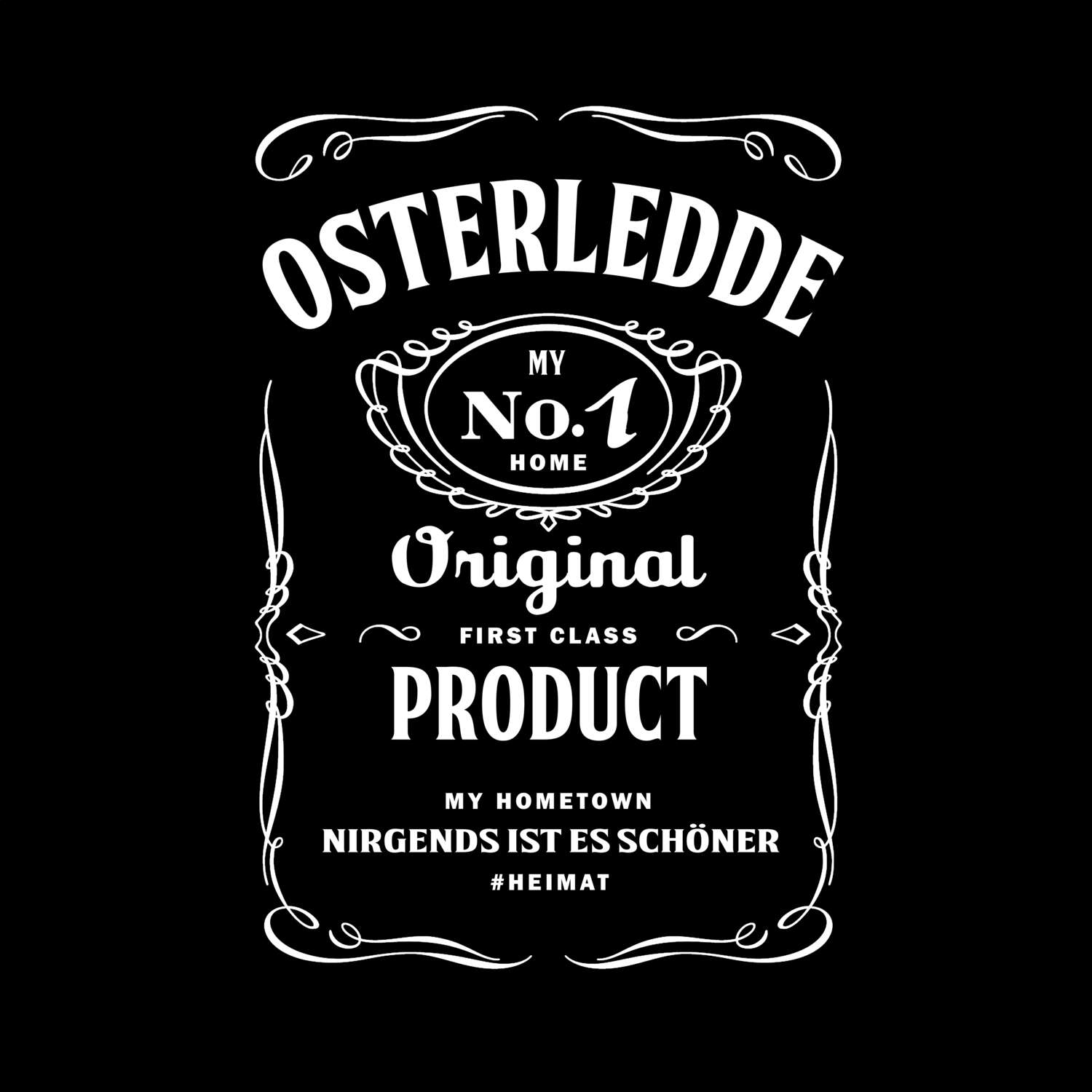 T-Shirt »Jackie« für den Ort »Osterledde«