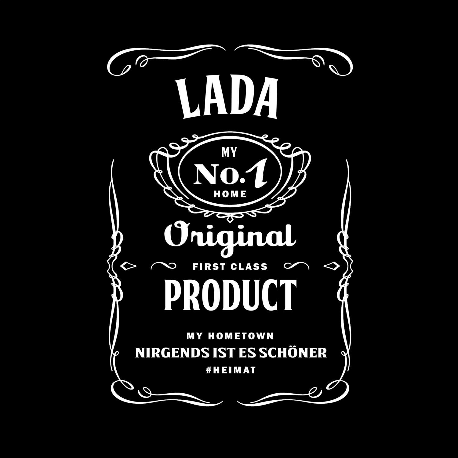 T-Shirt »Jackie« für den Ort »Lada«