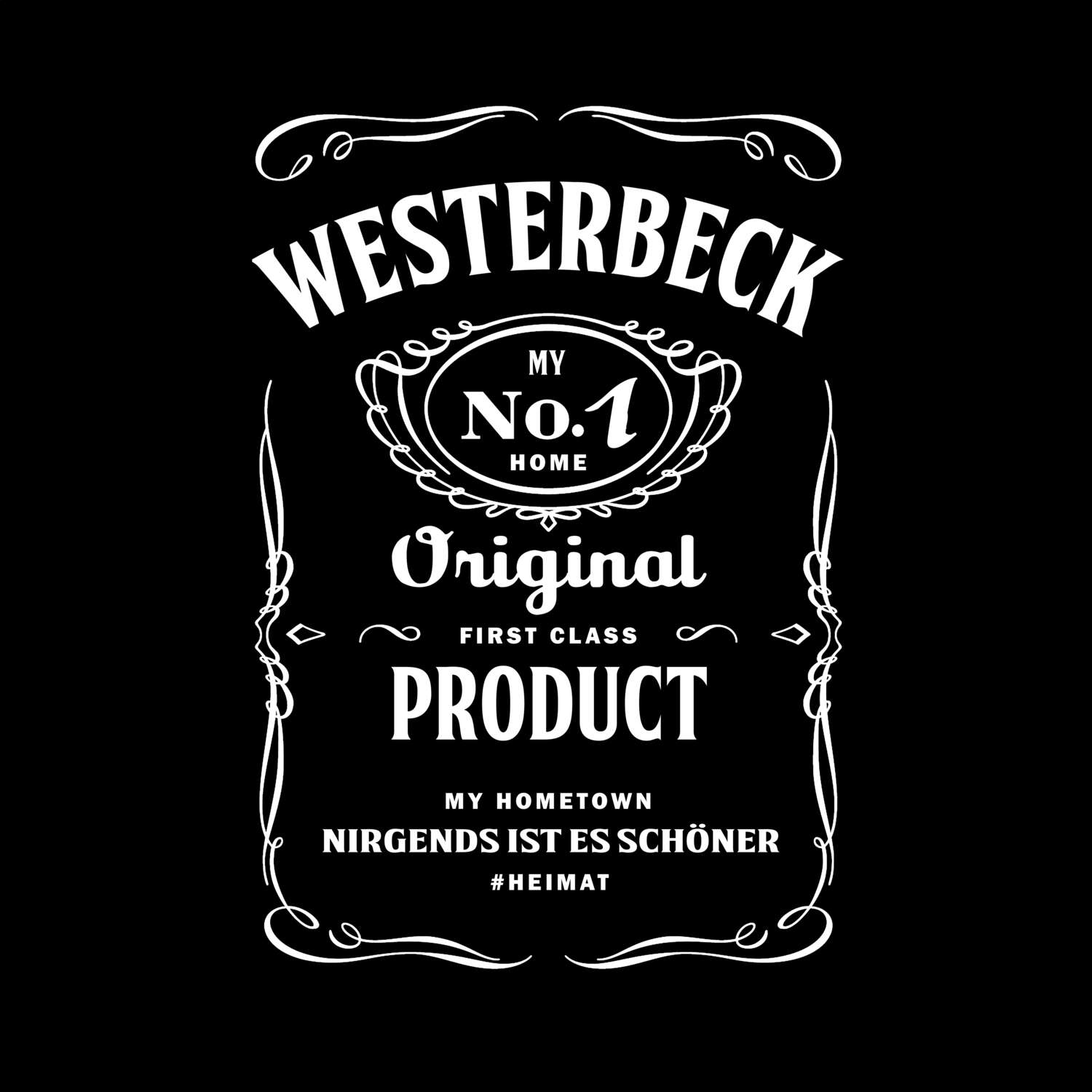 T-Shirt »Jackie« für den Ort »Westerbeck«